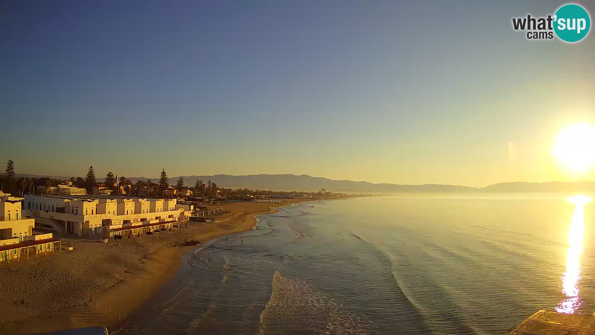 Live Webcam Gulf of Cagliari – Poetto beach – Sardinia