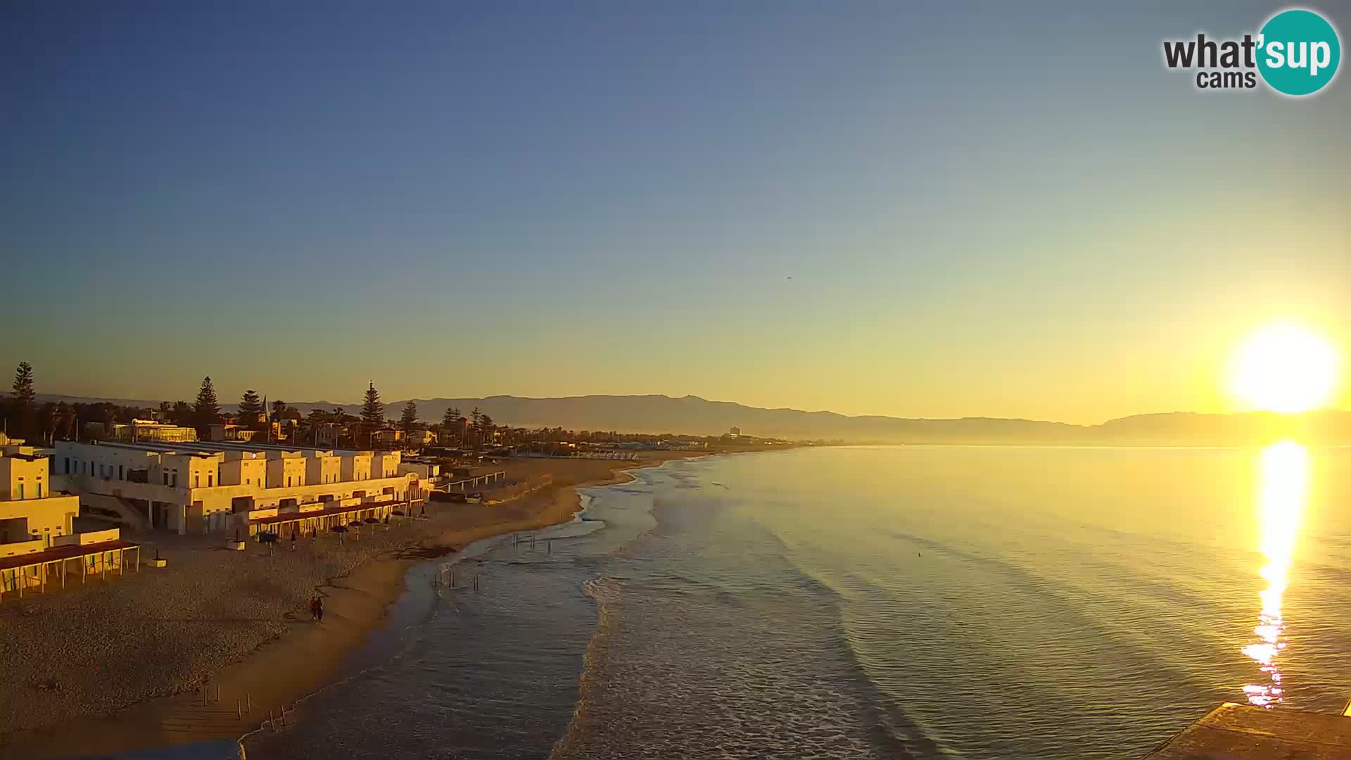 Live Webcam Gulf of Cagliari – Poetto beach – Sardinia