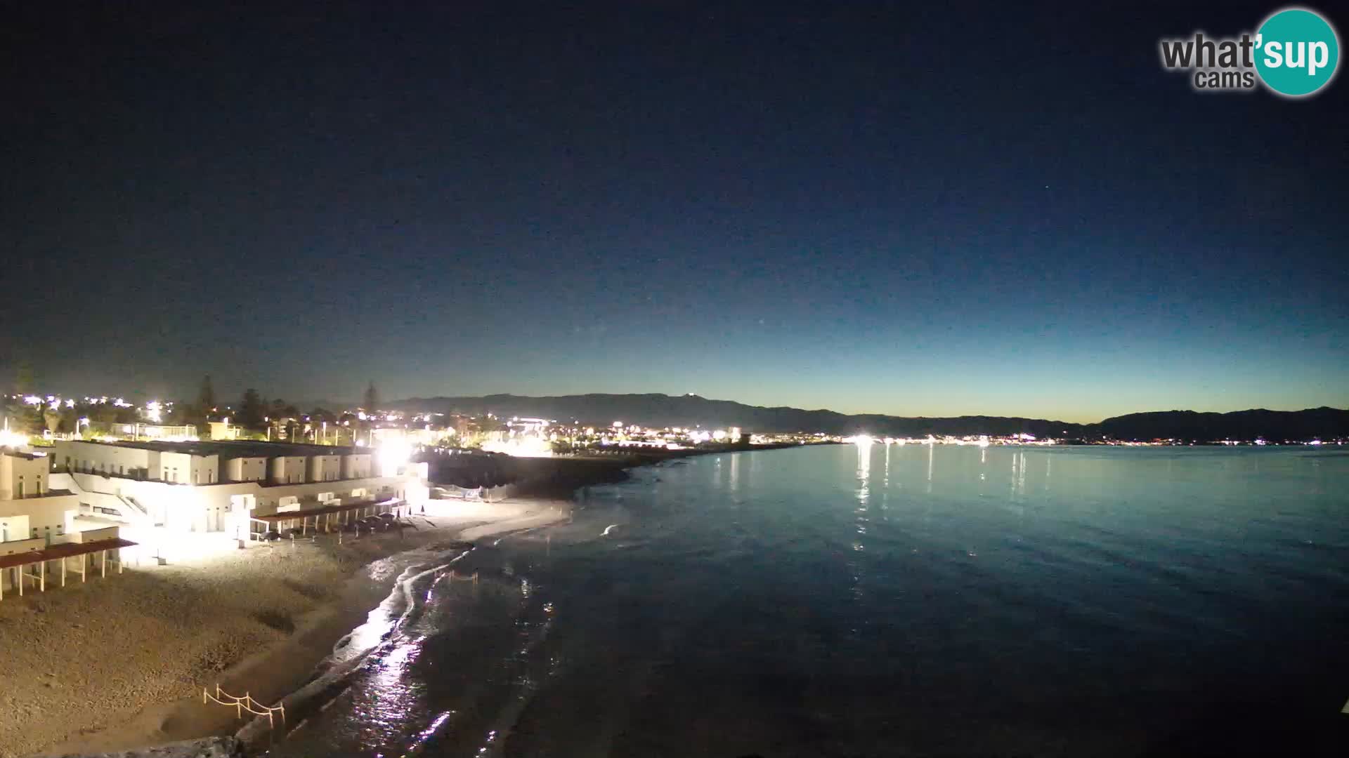 Live Webcam Gulf of Cagliari – Poetto beach – Sardinia