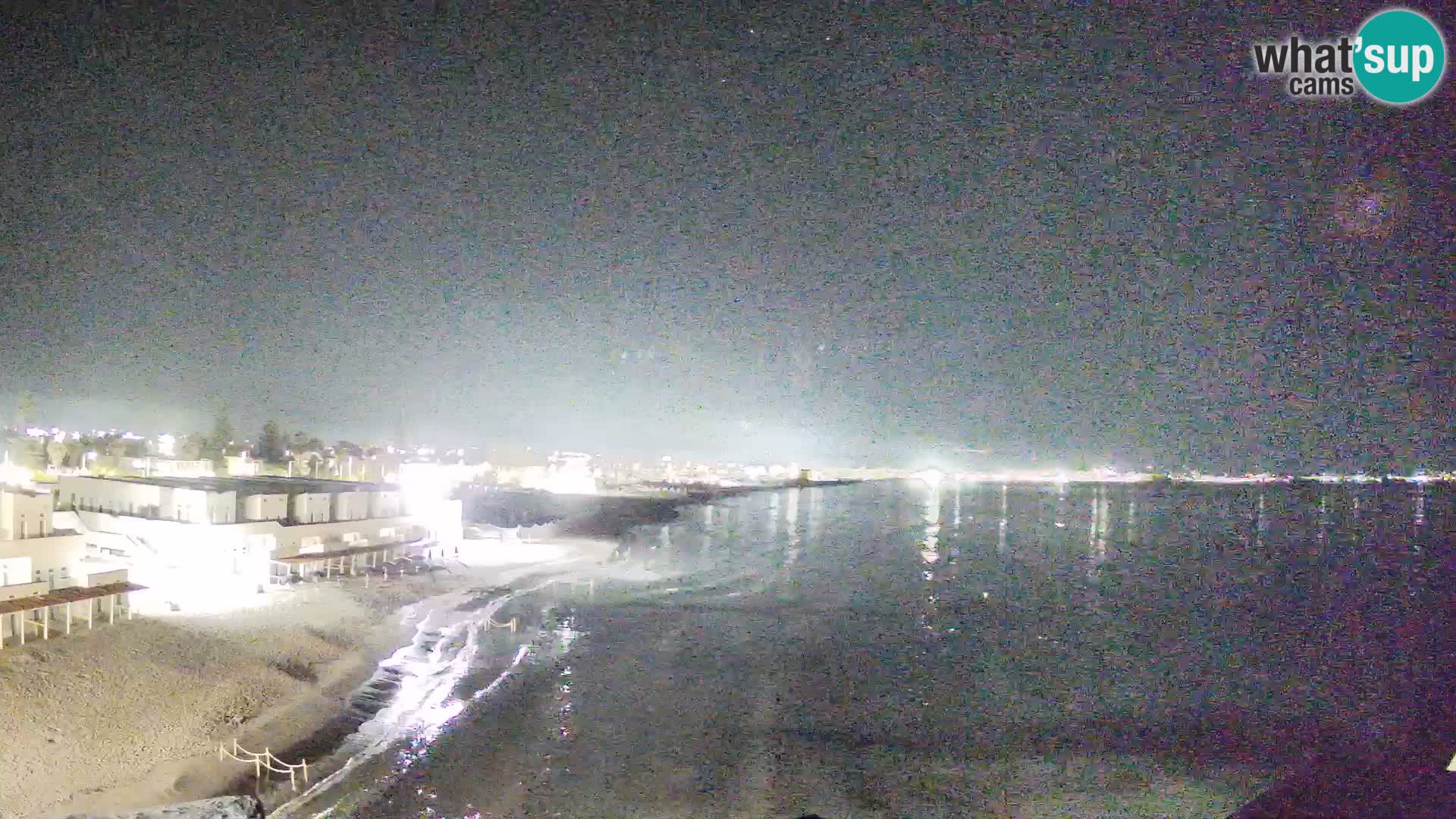 Live Webcam Golf von Cagliari – Strand Poetto – Sardinien