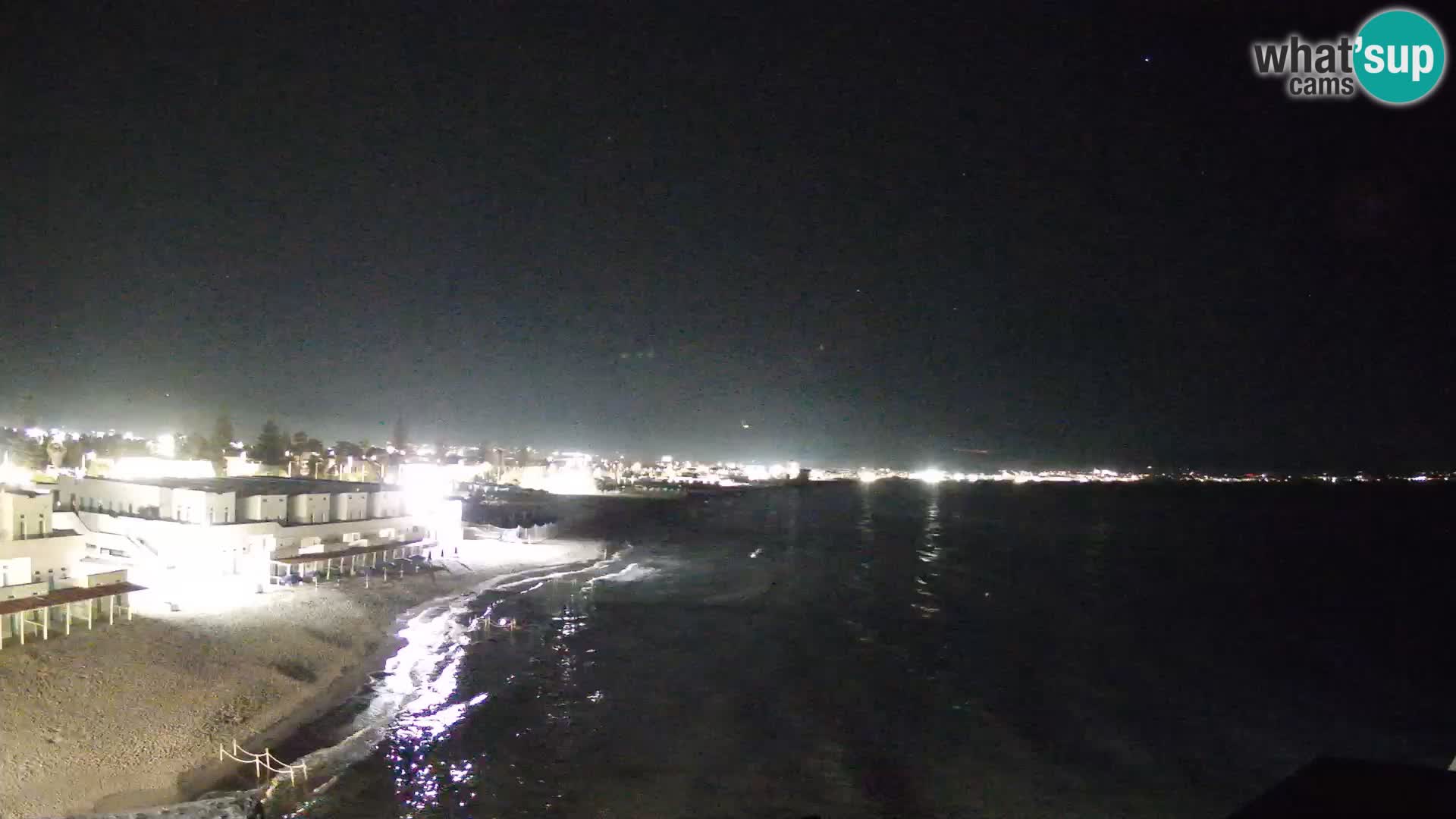 Live Webcam Golfo di Cagliari – Spiaggia del Poetto – Sardegna