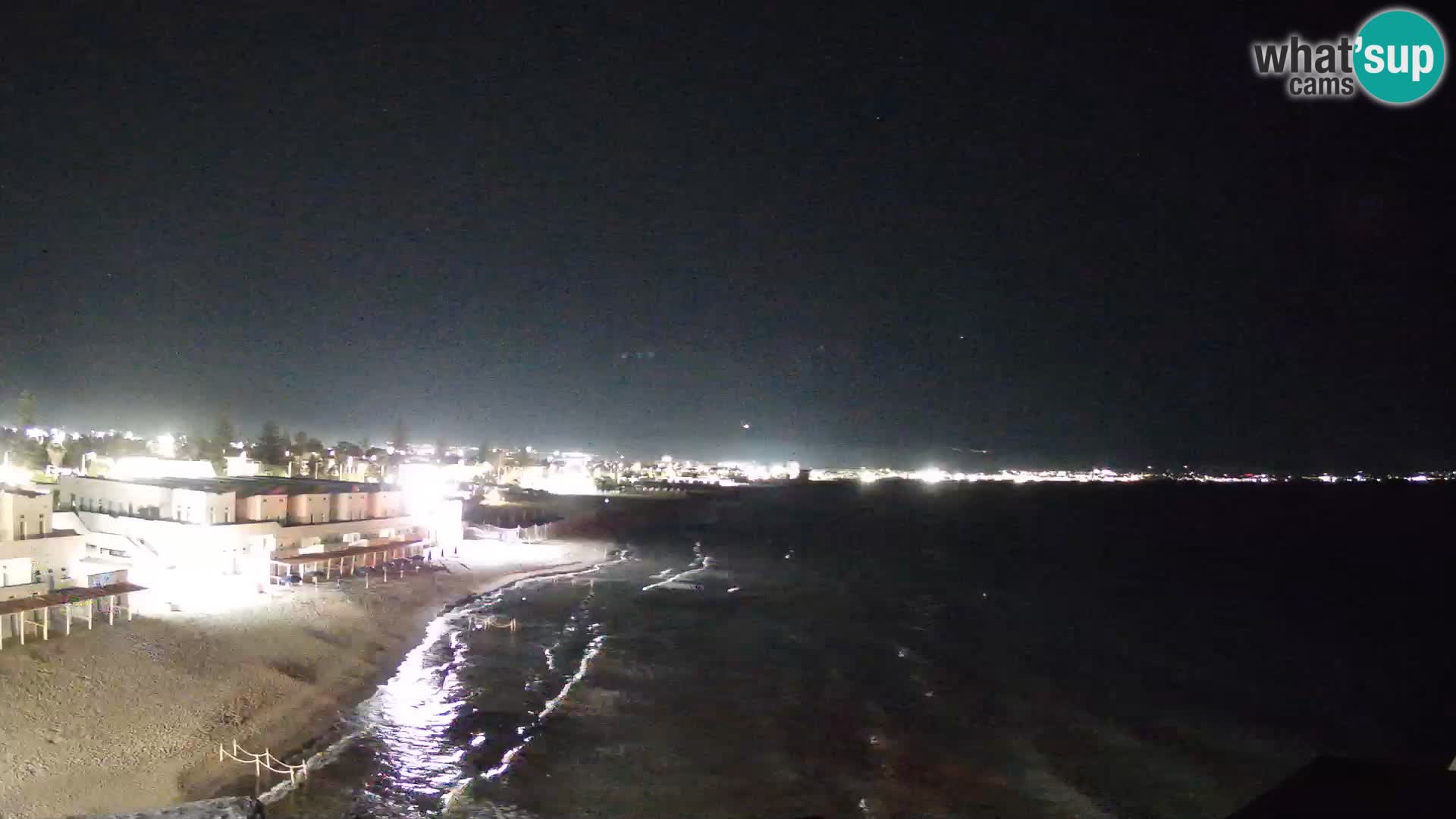 Live Webcam Golf von Cagliari – Strand Poetto – Sardinien