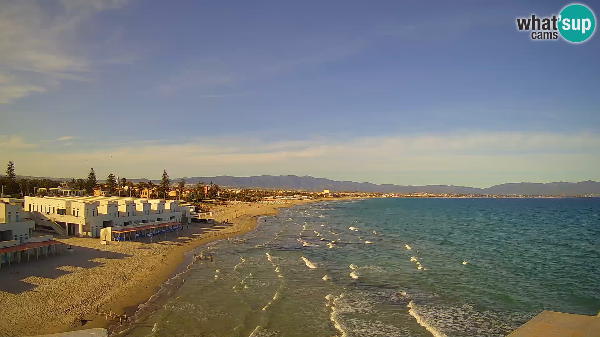 Live Webcam Gulf of Cagliari – Poetto beach – Sardinia