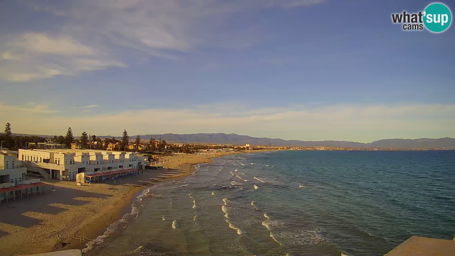 Live Webcam Gulf of Cagliari – Poetto beach – Sardinia