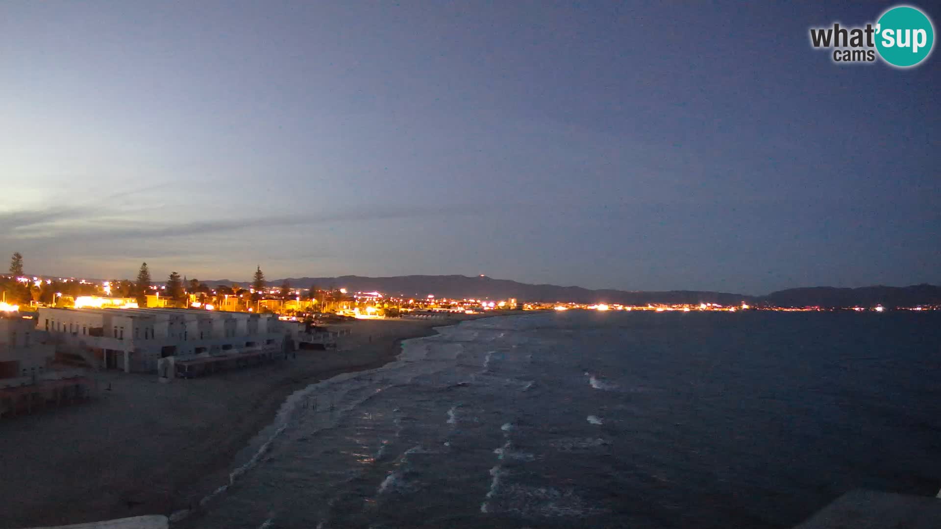 Live Webcam Golfo di Cagliari – Spiaggia del Poetto – Sardegna