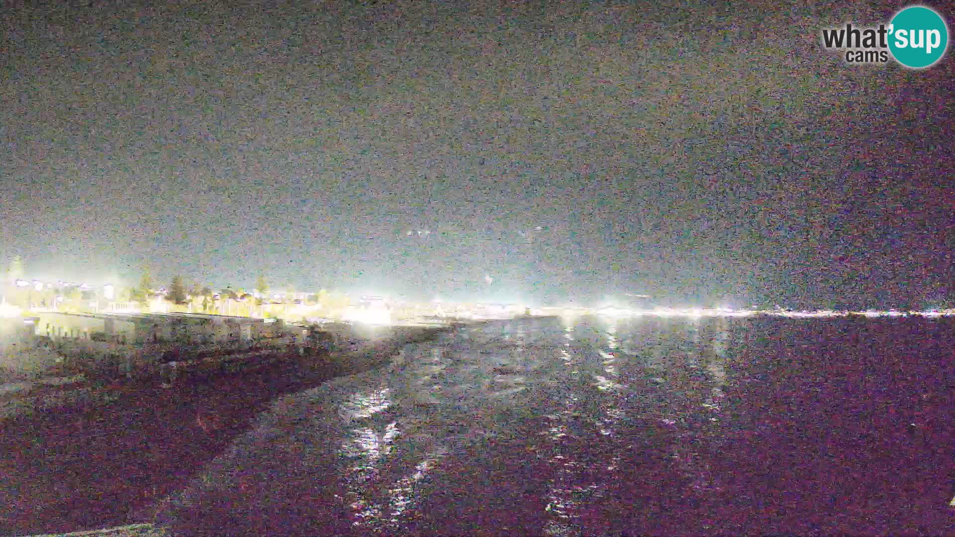 Webcam en direct Golfe de Cagliari – Plage du Poetto – Sardaigne