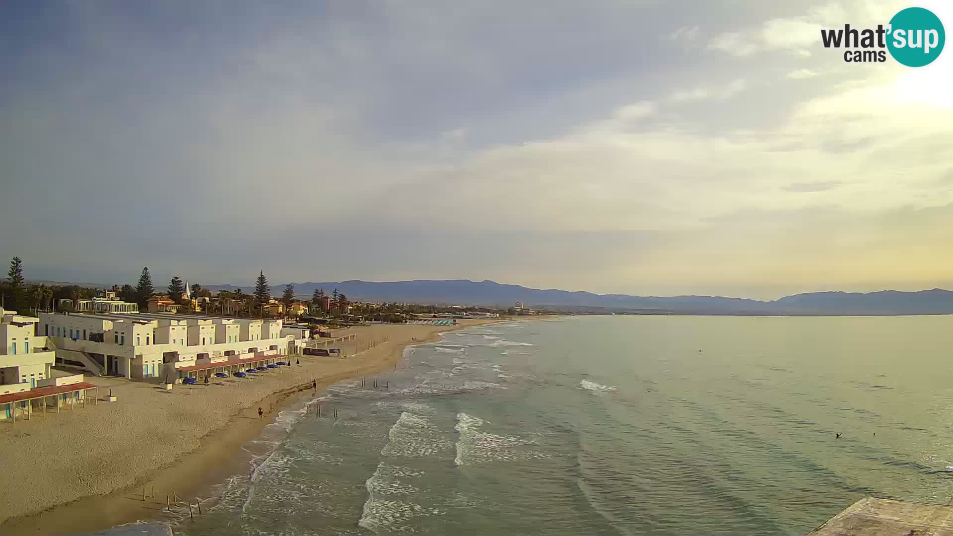 Live Webcam Gulf of Cagliari – Poetto beach – Sardinia