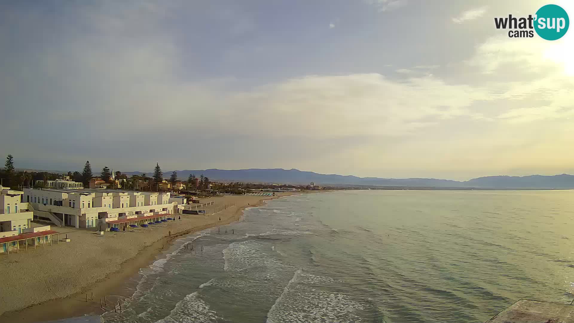 Live Webcam Gulf of Cagliari – Poetto beach – Sardinia