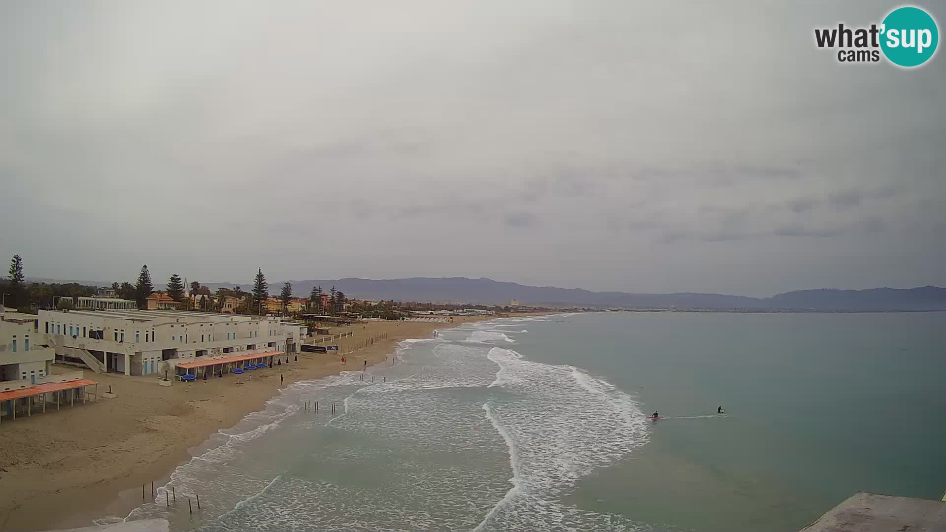 Live Webcam Golfo di Cagliari – Spiaggia del Poetto – Sardegna