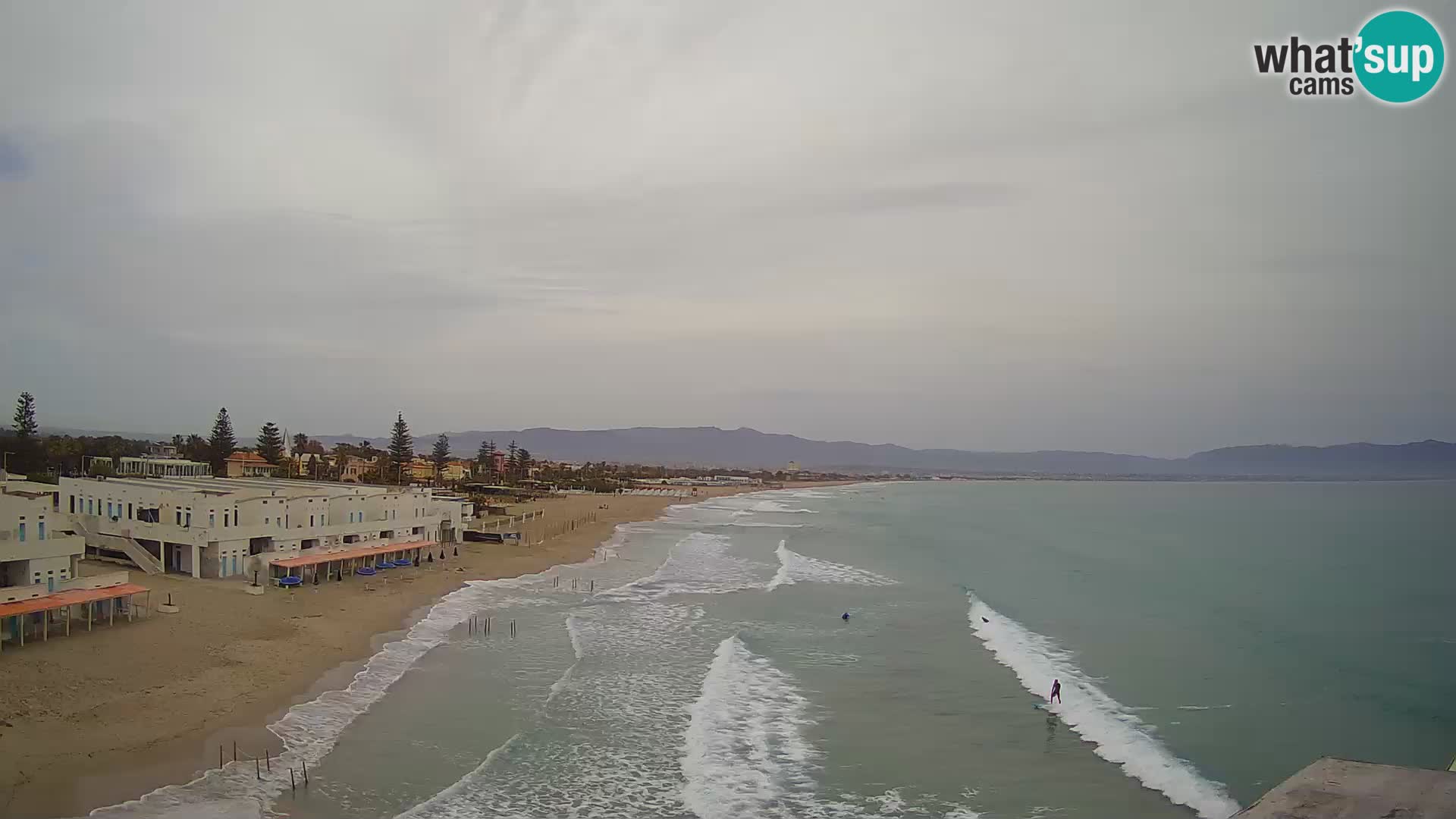 Live Webcam Golfo di Cagliari – Spiaggia del Poetto – Sardegna