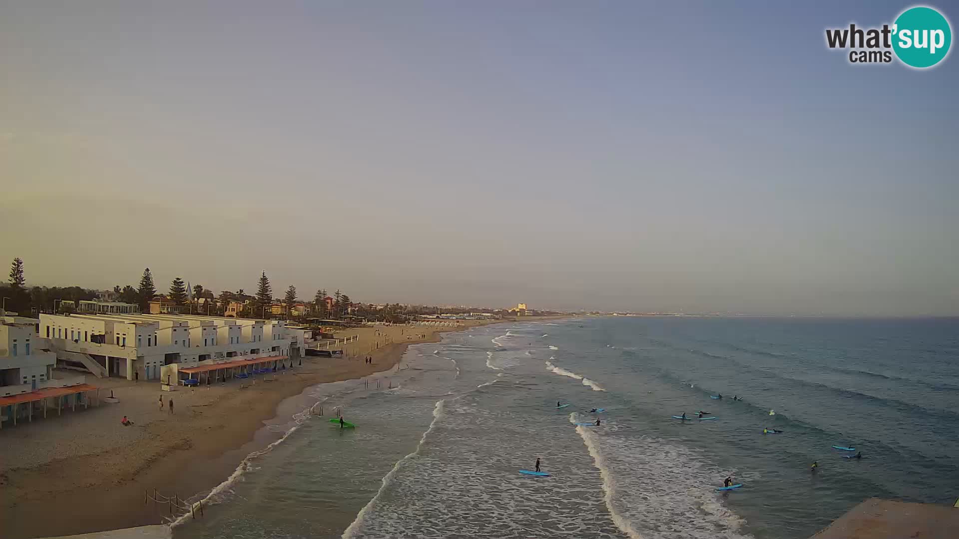 Live Webcam Golf von Cagliari – Strand Poetto – Sardinien