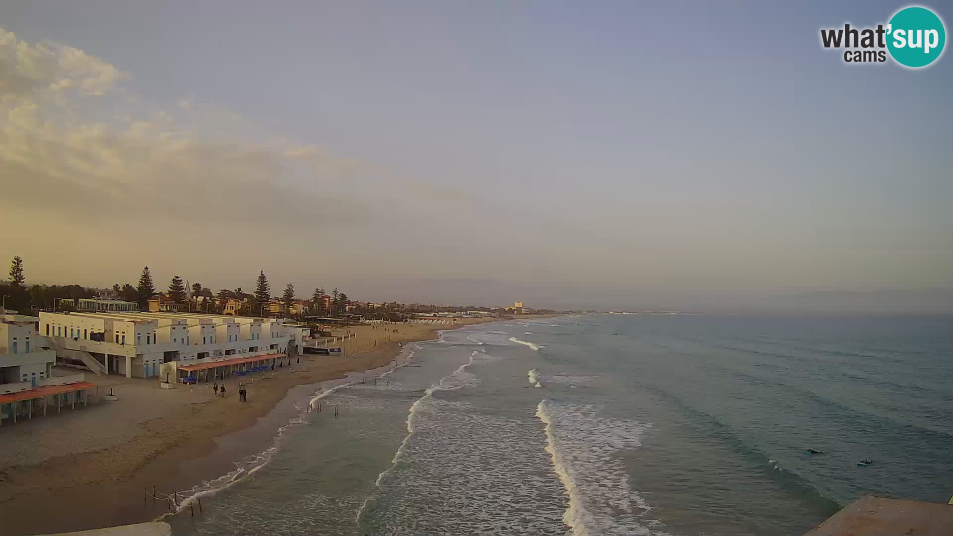 Live Webcam Golf von Cagliari – Strand Poetto – Sardinien