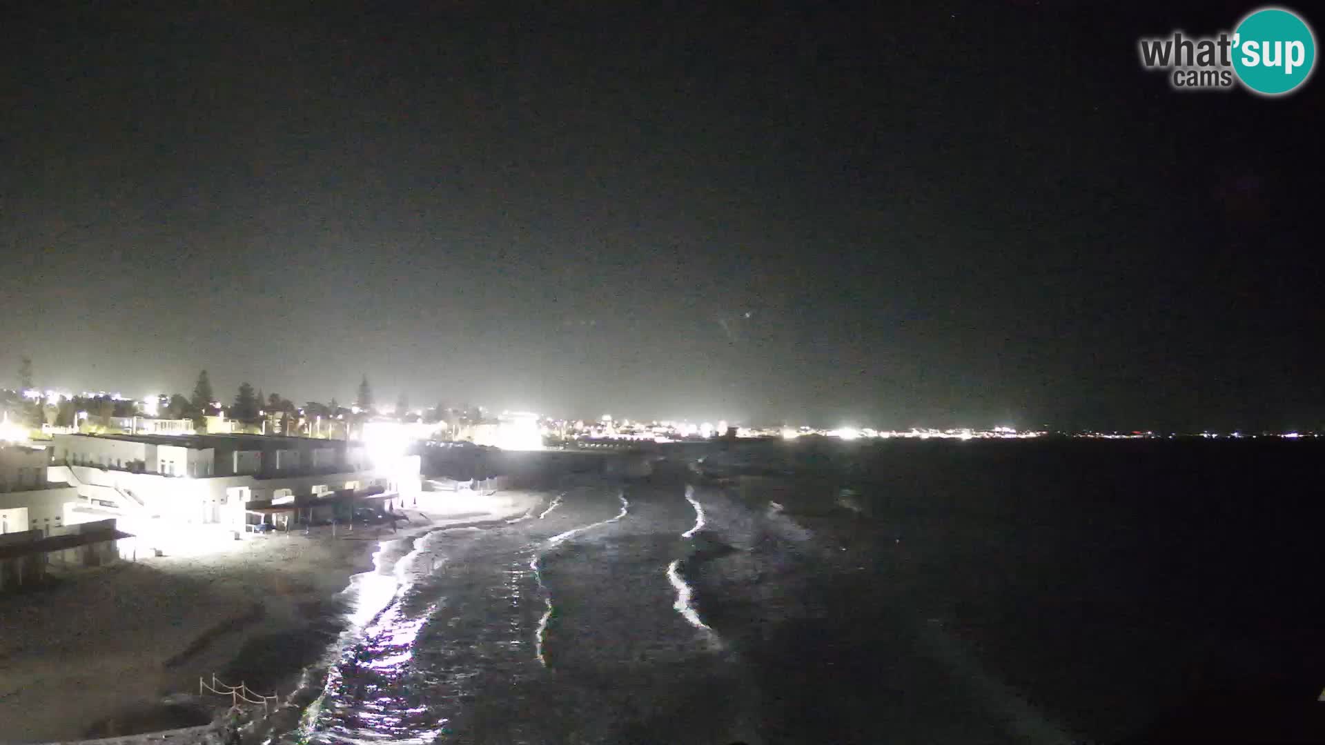 Live Webcam Golfo di Cagliari – Spiaggia del Poetto – Sardegna