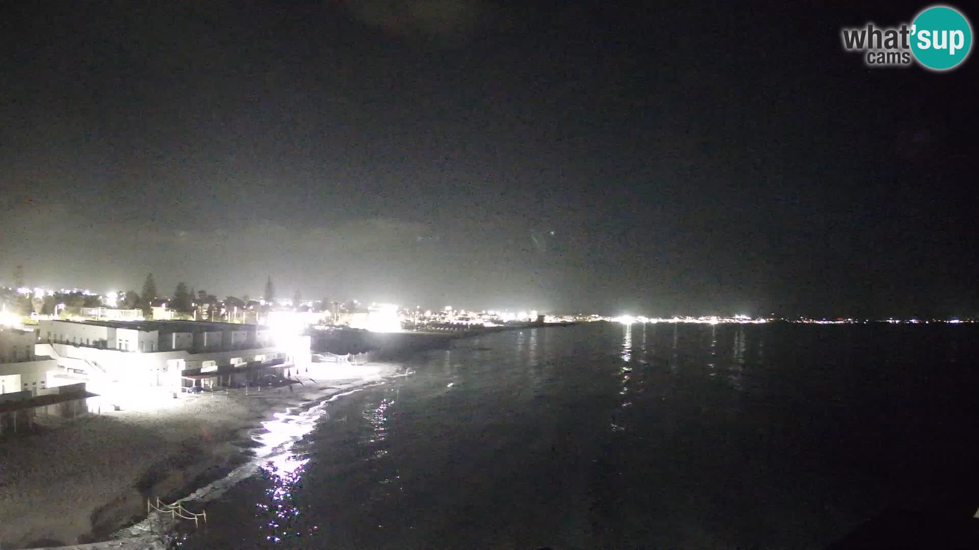 Live Webcam Golf von Cagliari – Strand Poetto – Sardinien