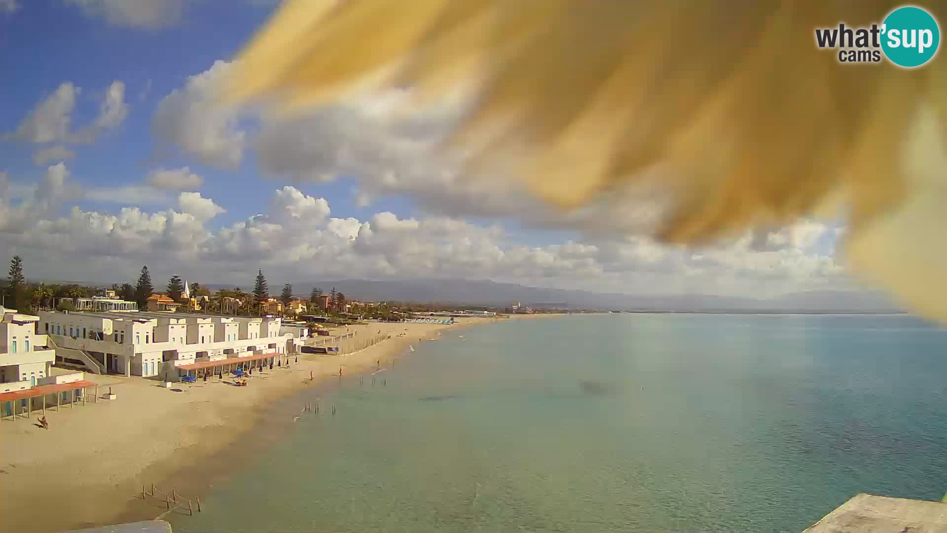 Live Webcam Golf von Cagliari – Strand Poetto – Sardinien