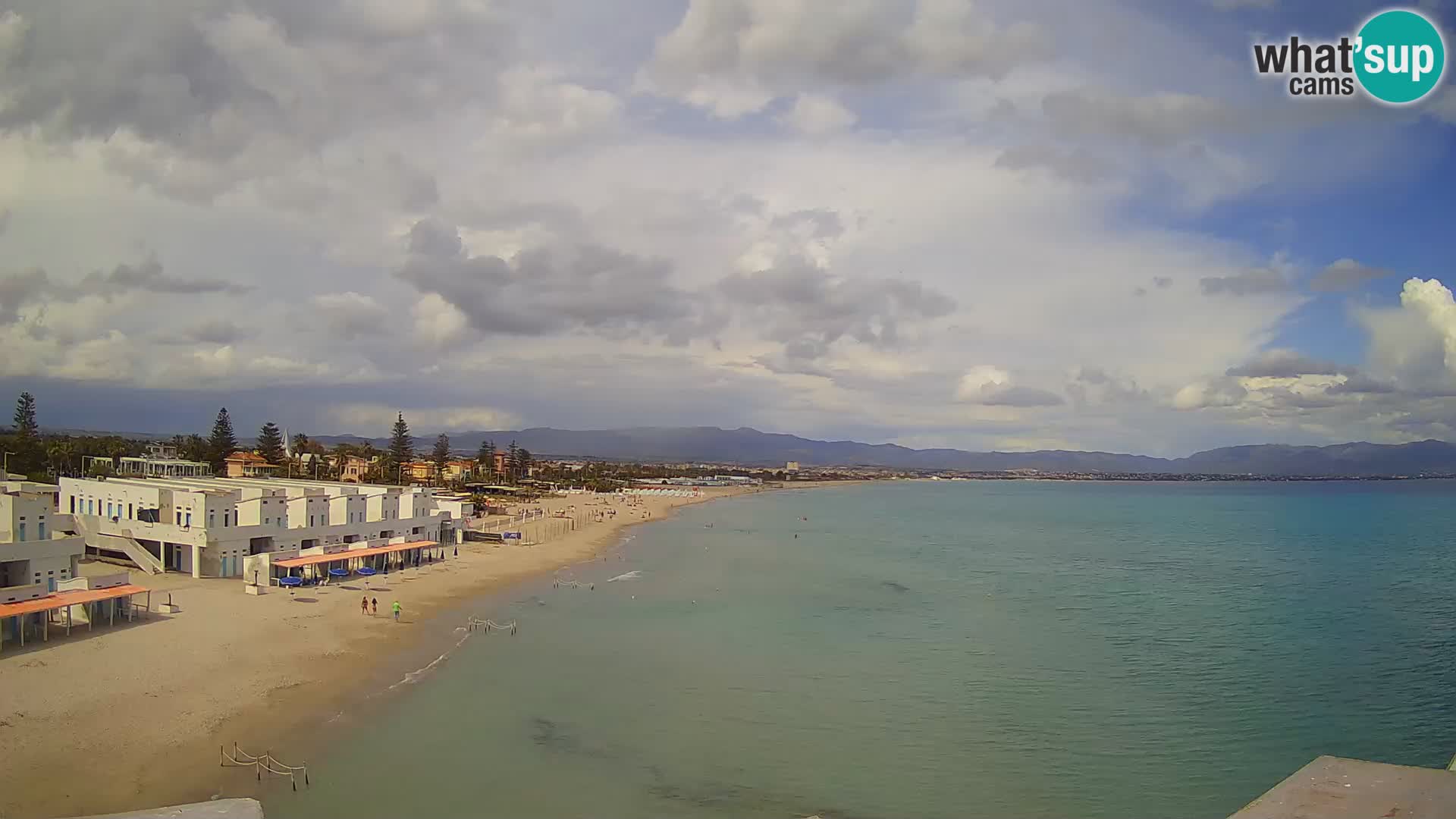 Live Webcam Golfo di Cagliari – Spiaggia del Poetto – Sardegna
