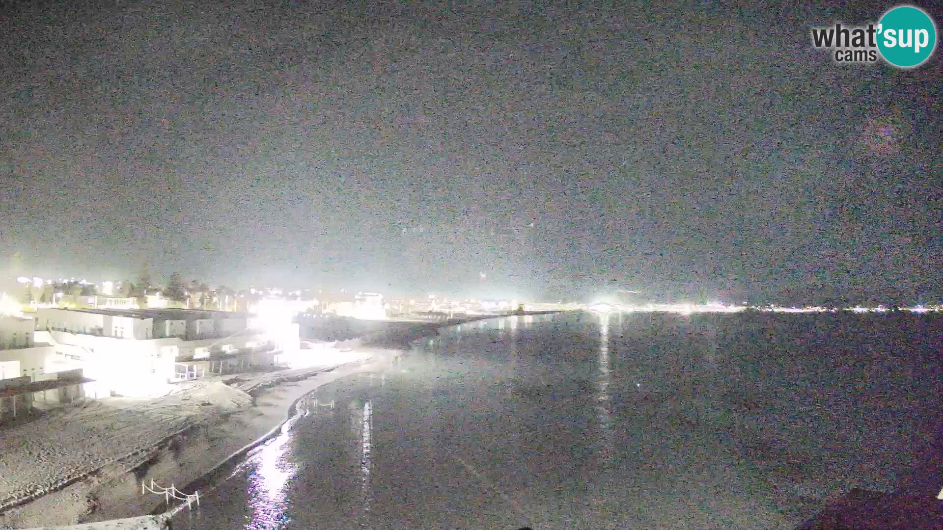Camera en vivo Golfo de Cagliari – Playa del Poetto – Cerdeña