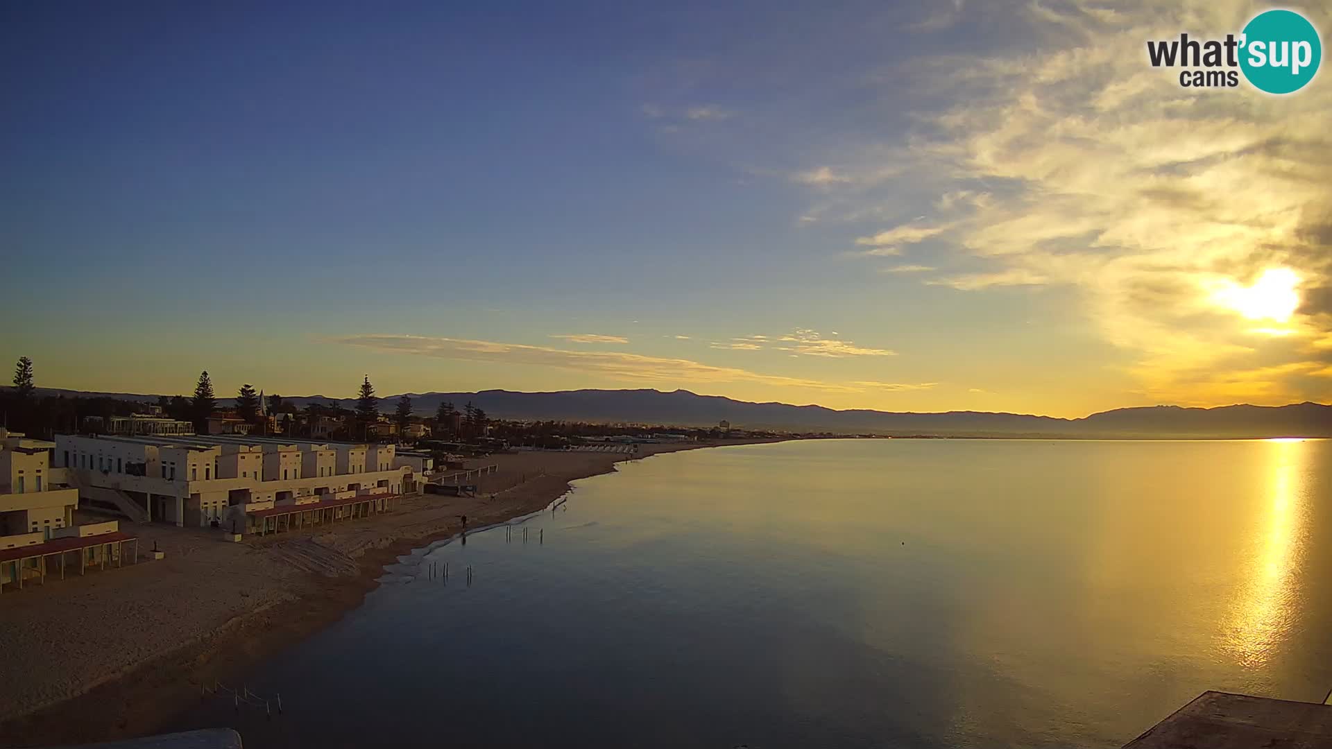 Live Webcam Golf von Cagliari – Strand Poetto – Sardinien