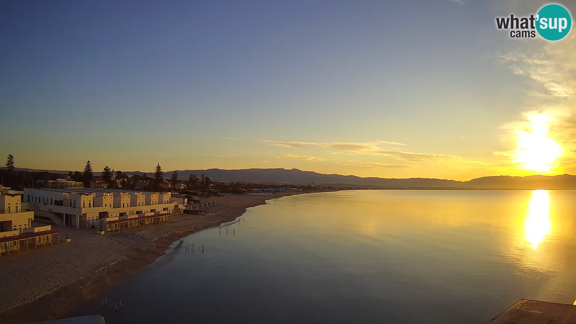 Live Webcam Gulf of Cagliari – Poetto beach – Sardinia