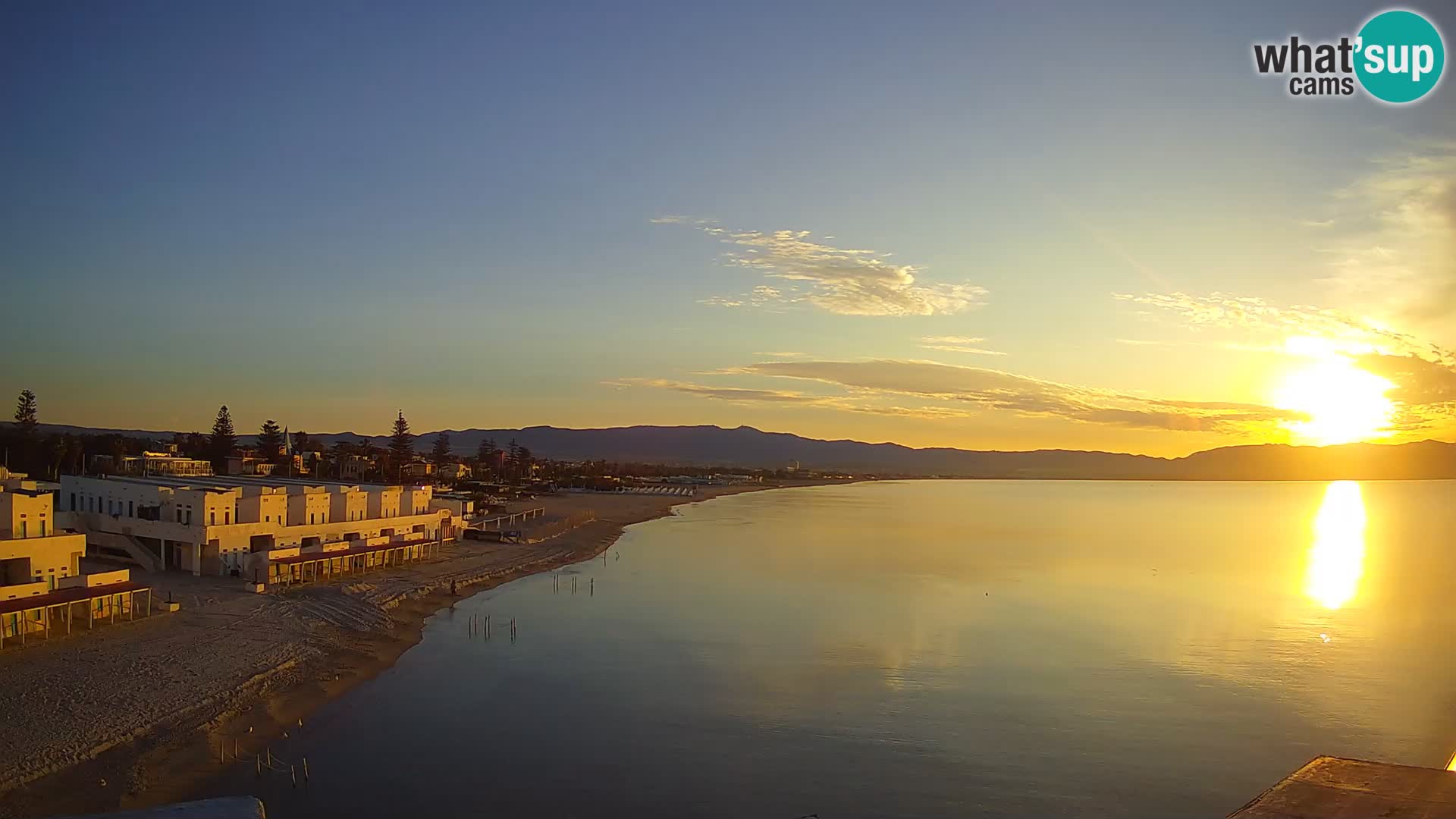 Live Webcam Gulf of Cagliari – Poetto beach – Sardinia