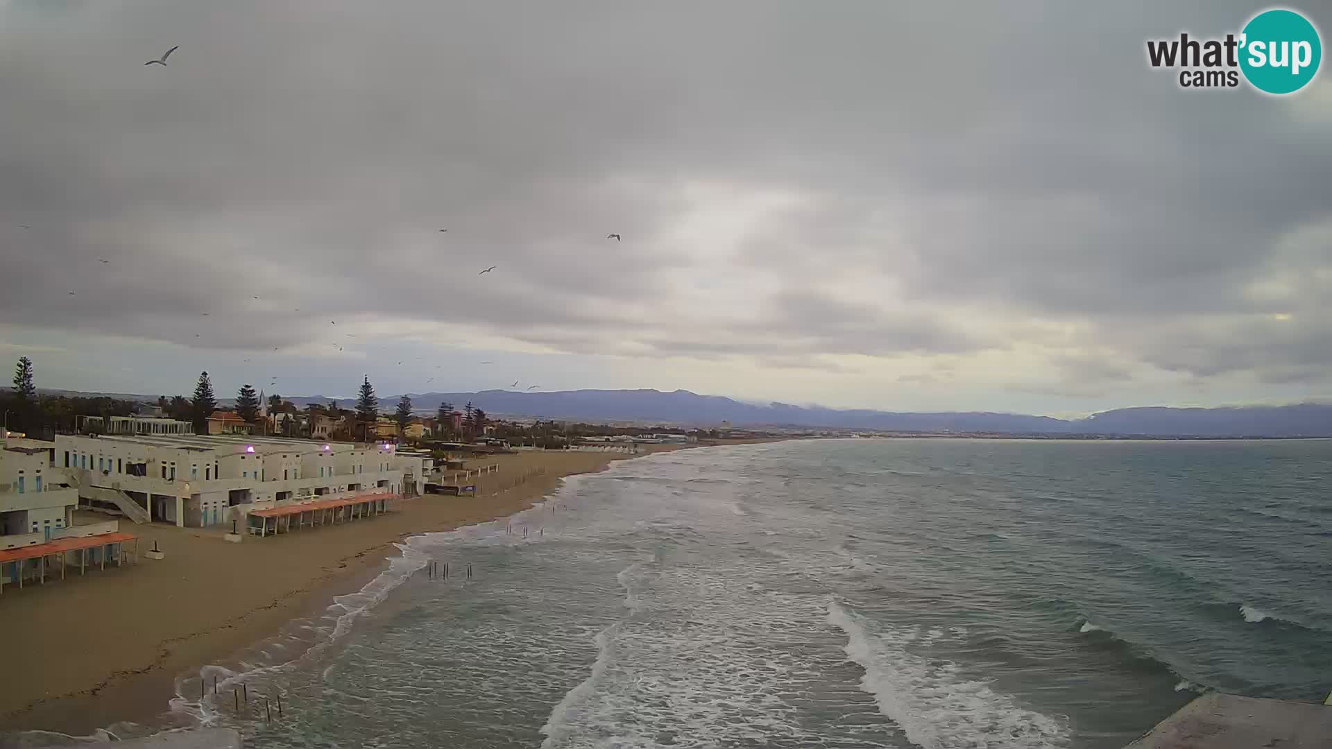 Live Webcam Gulf of Cagliari – Poetto beach – Sardinia