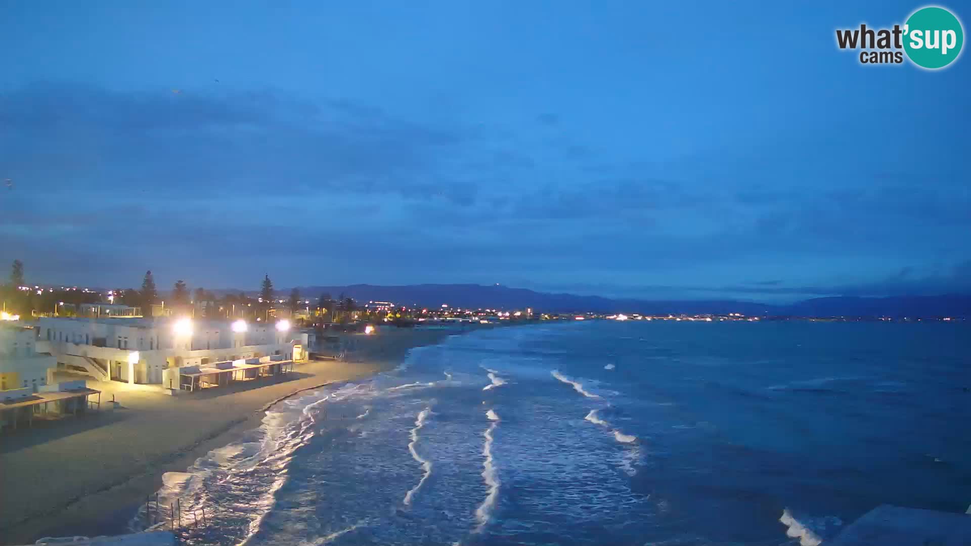 Live Webcam Gulf of Cagliari – Poetto beach – Sardinia