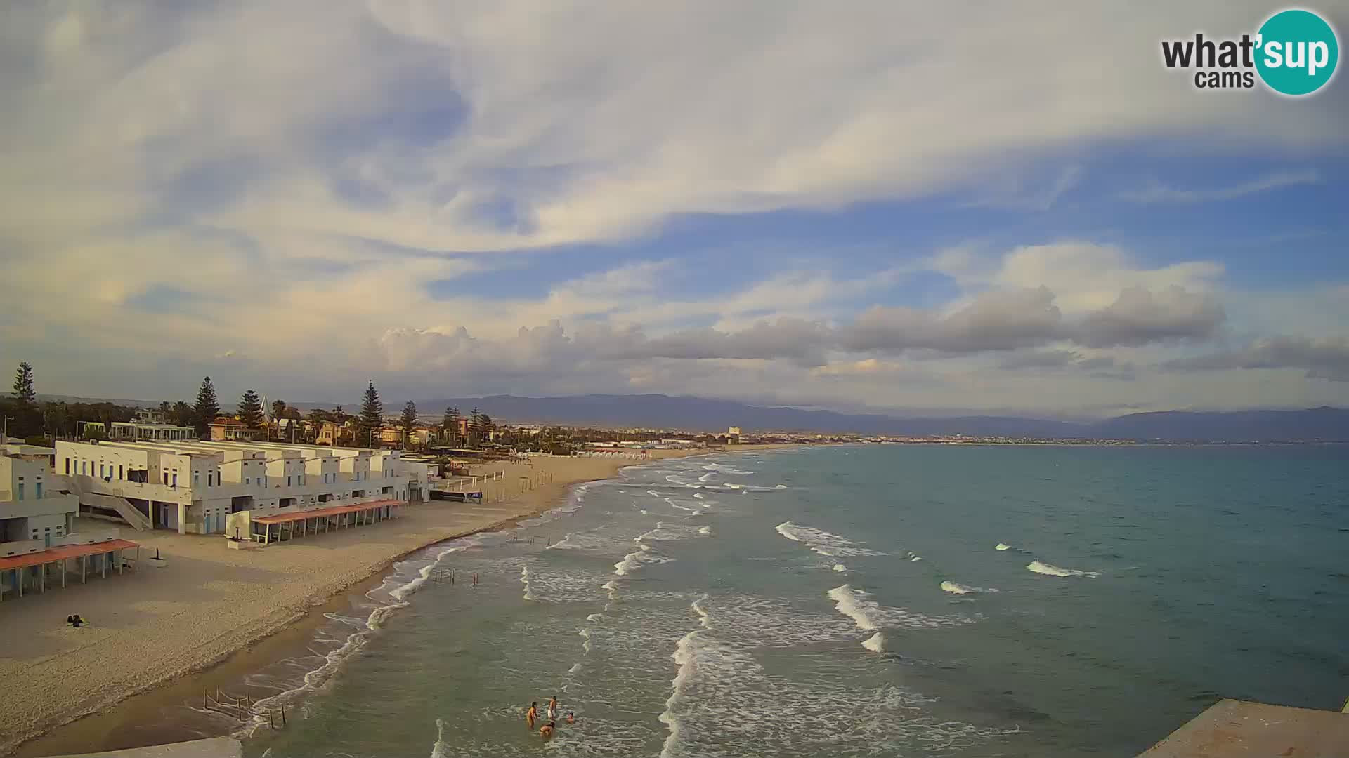 Live Webcam Gulf of Cagliari – Poetto beach – Sardinia