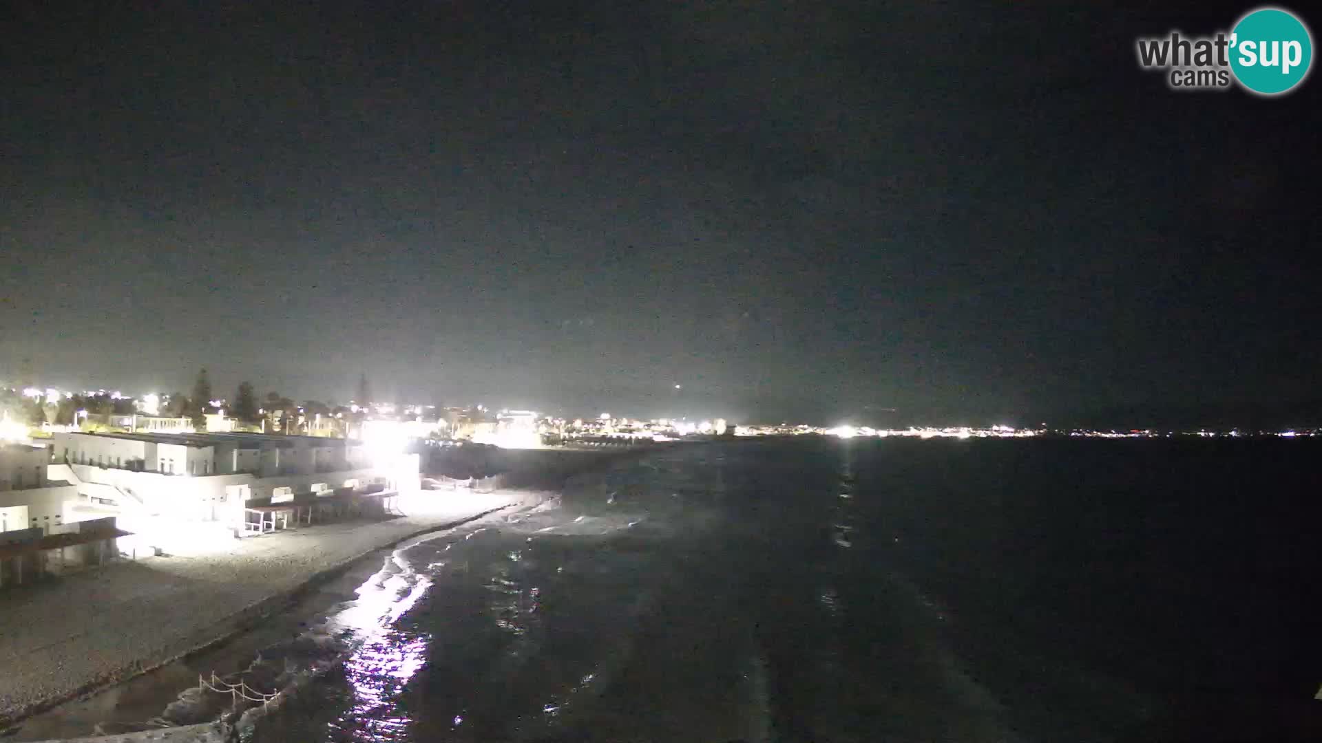 Live Webcam Golf von Cagliari – Strand Poetto – Sardinien
