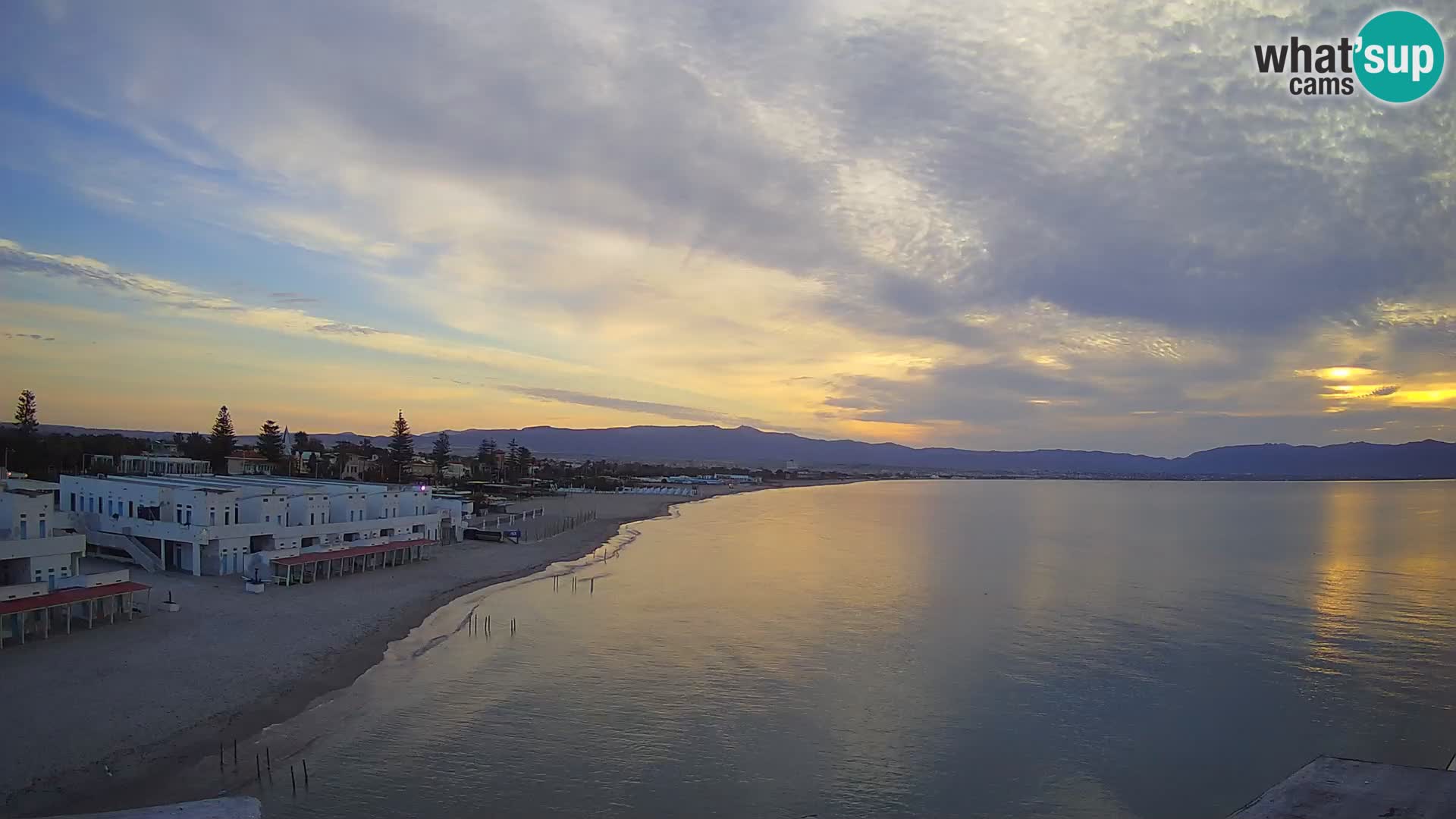 Live Webcam Gulf of Cagliari – Poetto beach – Sardinia