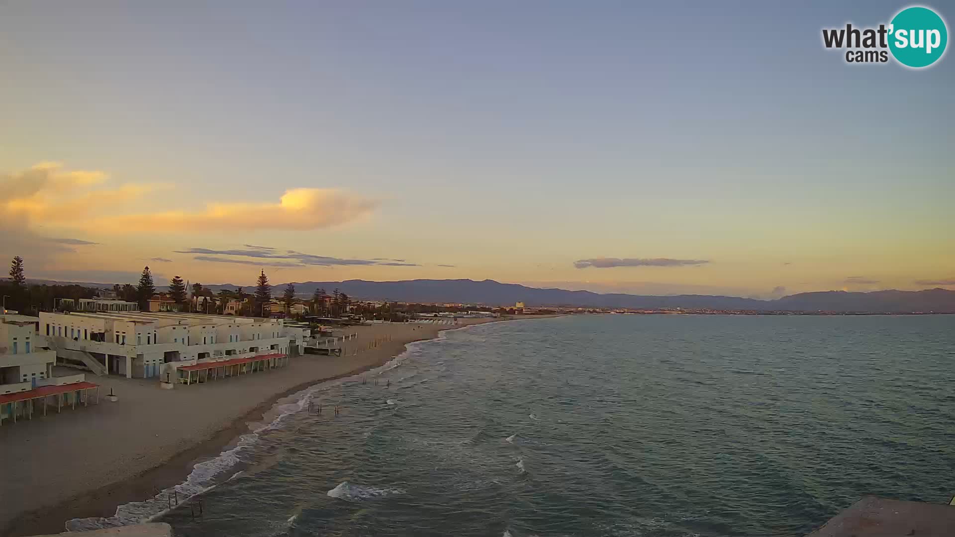 Live Webcam Gulf of Cagliari – Poetto beach – Sardinia