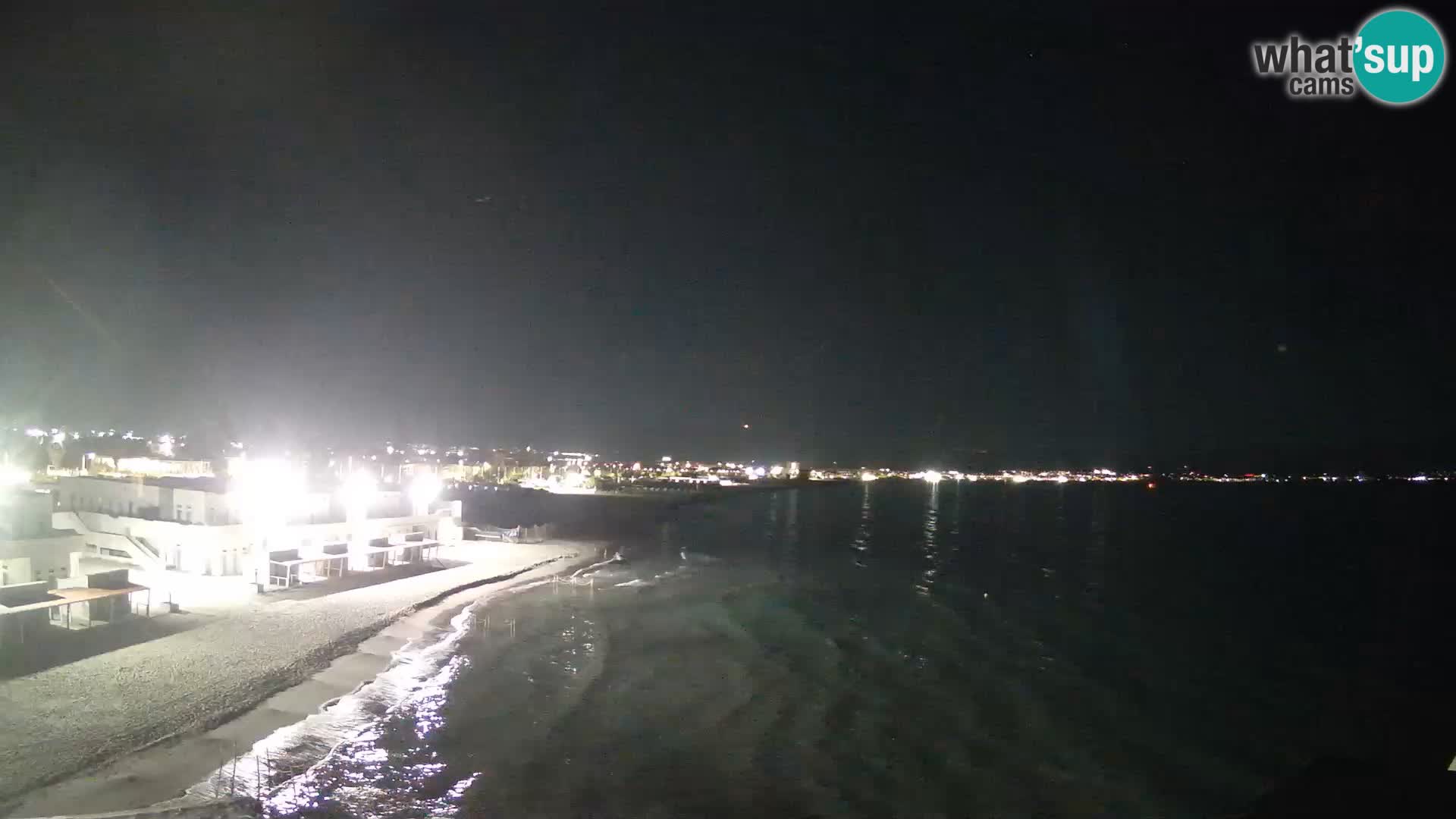 Live Webcam Golf von Cagliari – Strand Poetto – Sardinien