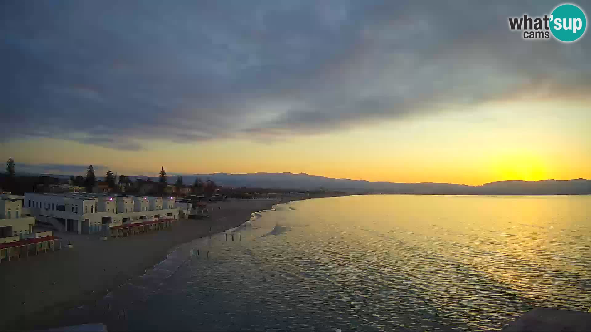 Live Webcam Golfo di Cagliari – Spiaggia del Poetto – Sardegna