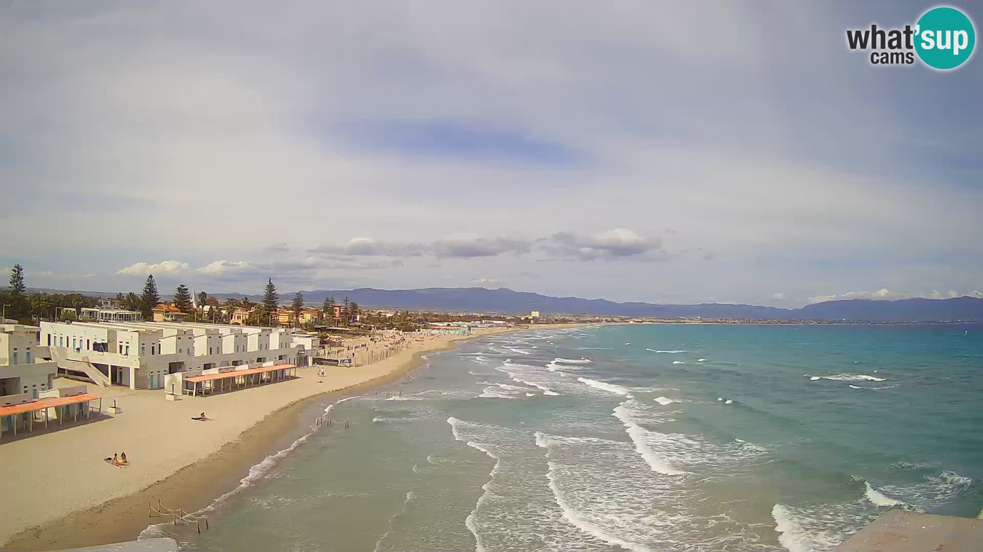 Live Webcam Gulf of Cagliari – Poetto beach – Sardinia
