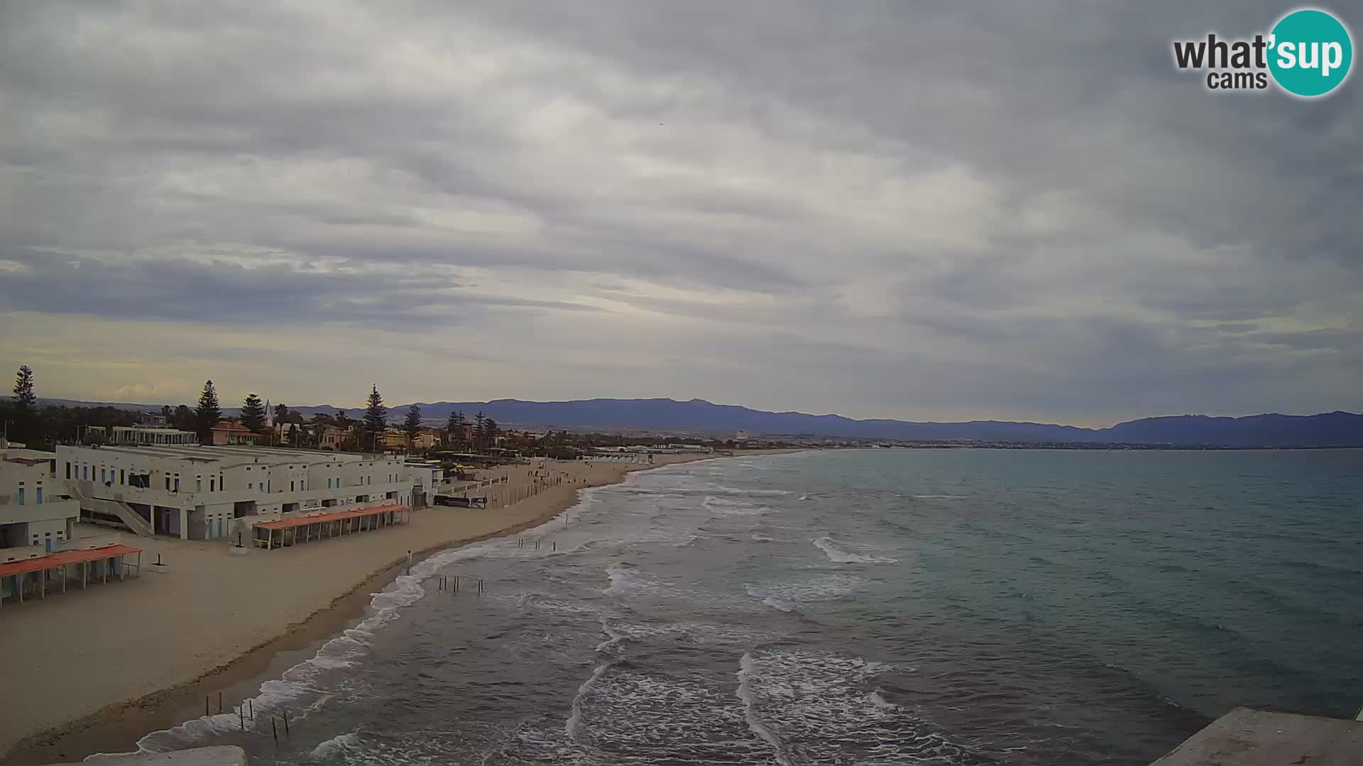 Live Webcam Golfo di Cagliari – Spiaggia del Poetto – Sardegna