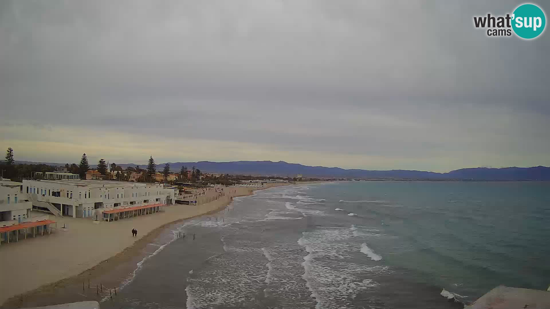 Live Webcam Golfo di Cagliari – Spiaggia del Poetto – Sardegna