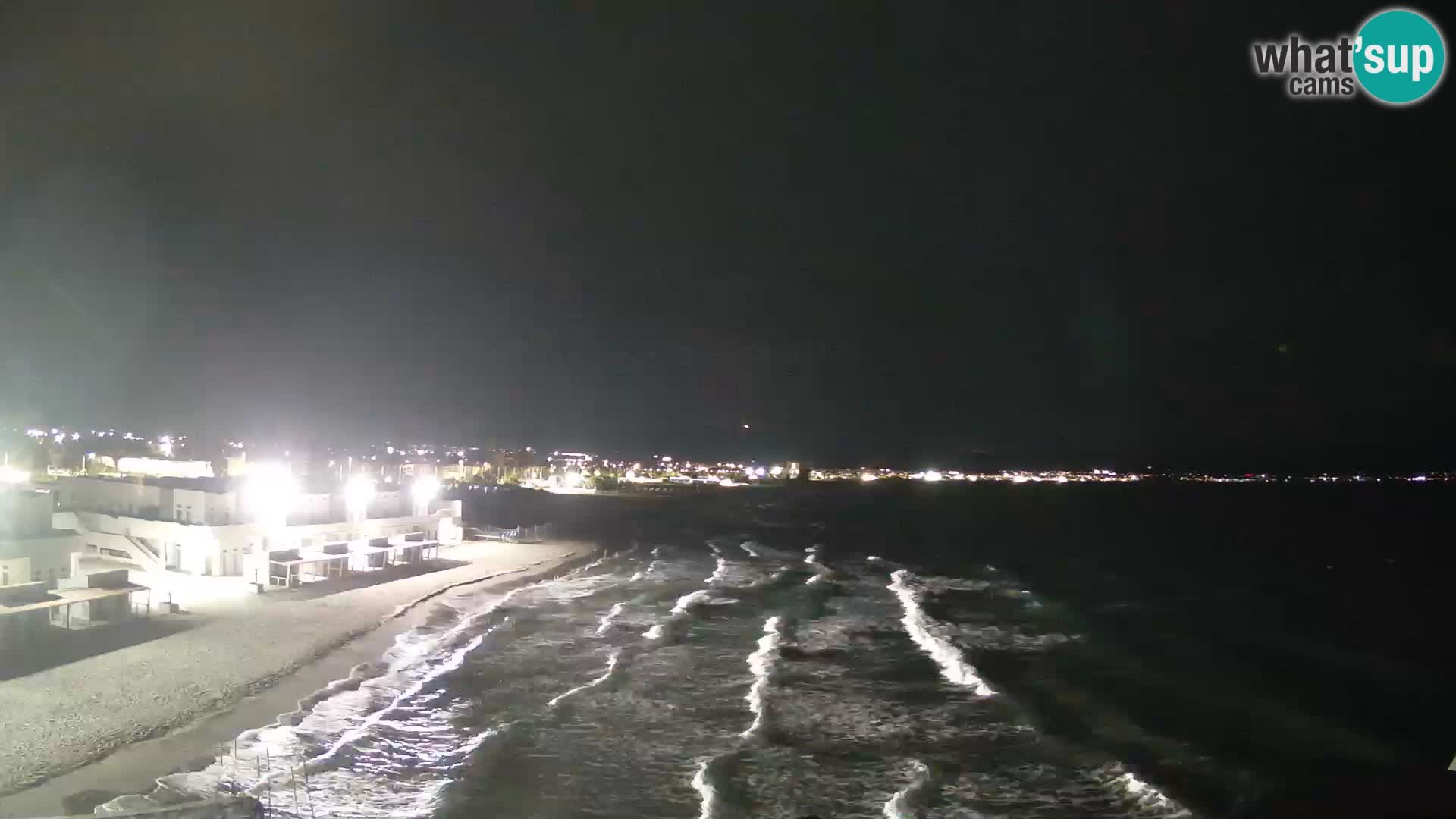 Live Webcam Golfo di Cagliari – Spiaggia del Poetto – Sardegna