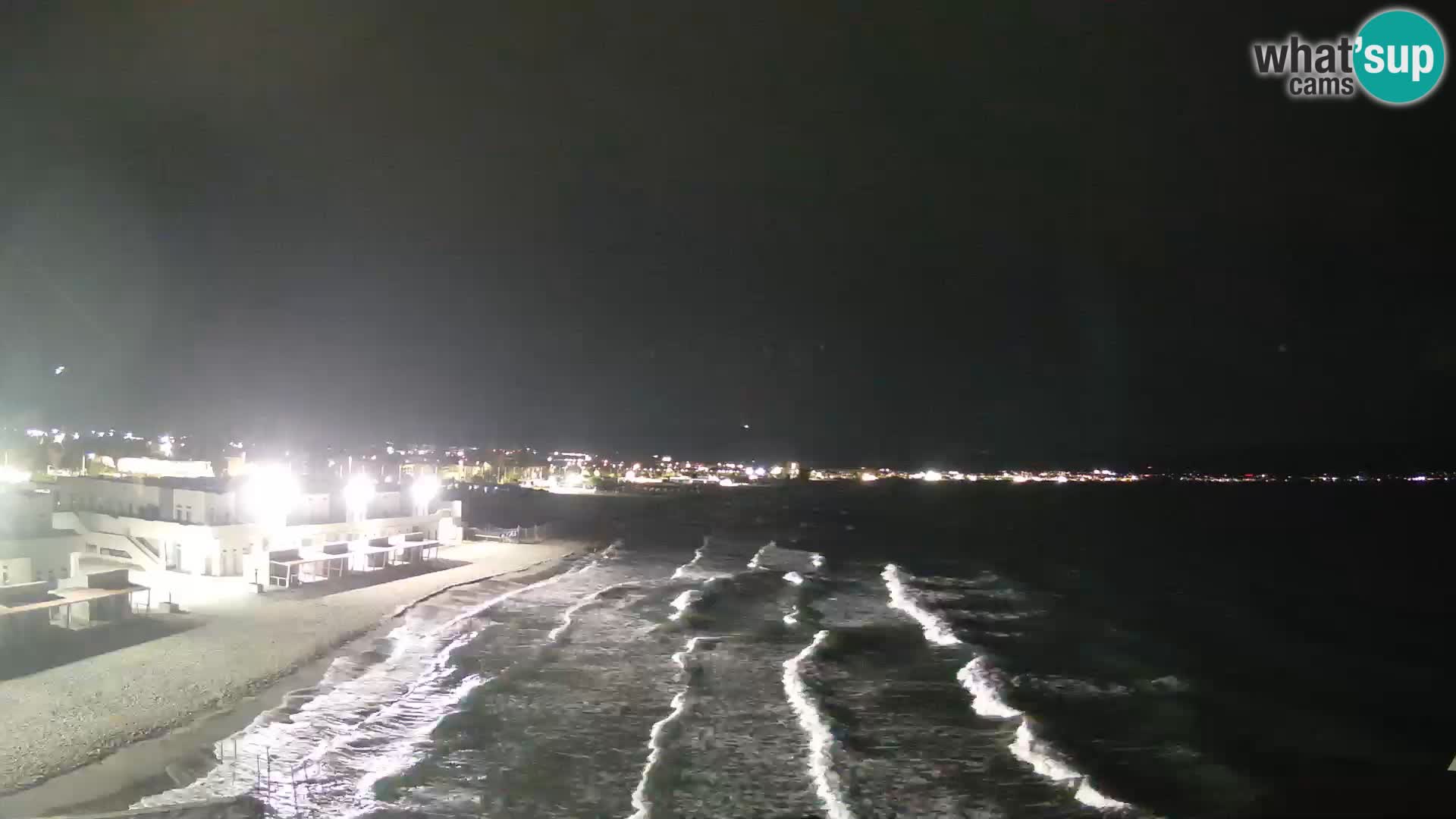 Live Webcam Golf von Cagliari – Strand Poetto – Sardinien