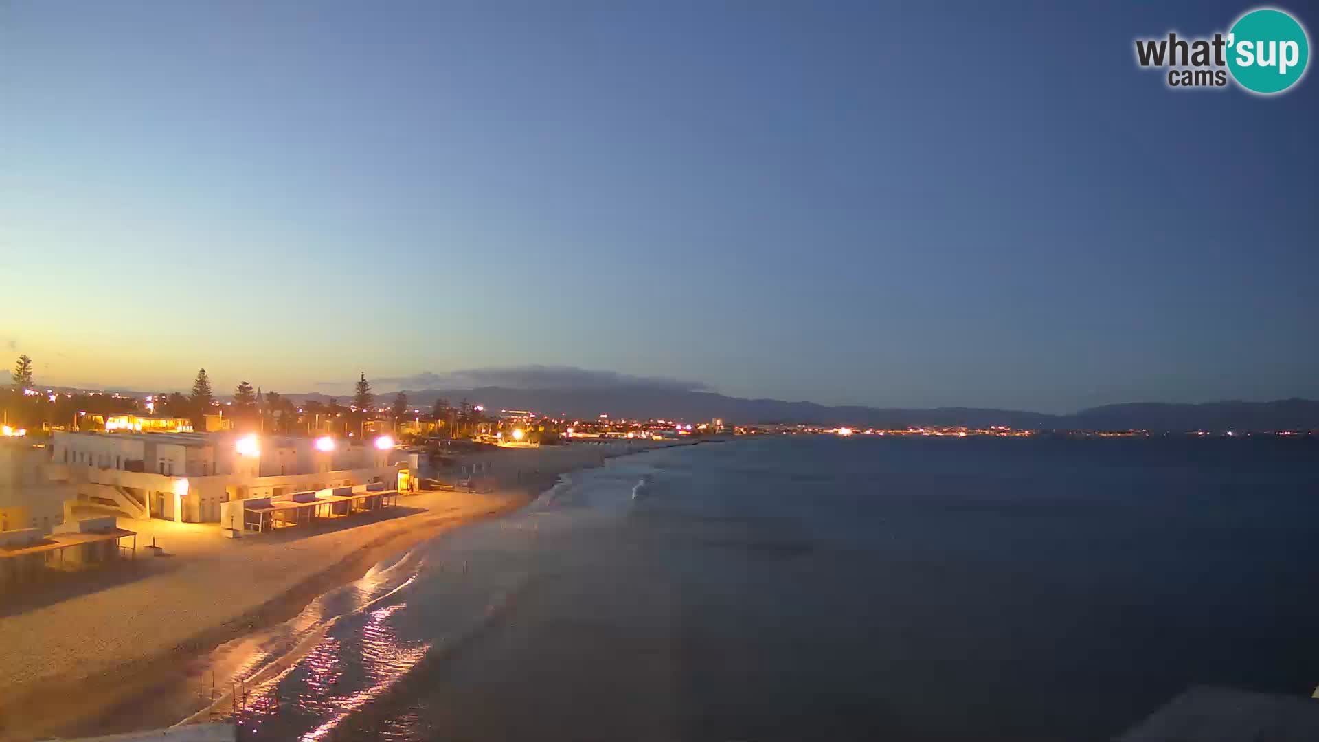 Live Webcam Golf von Cagliari – Strand Poetto – Sardinien