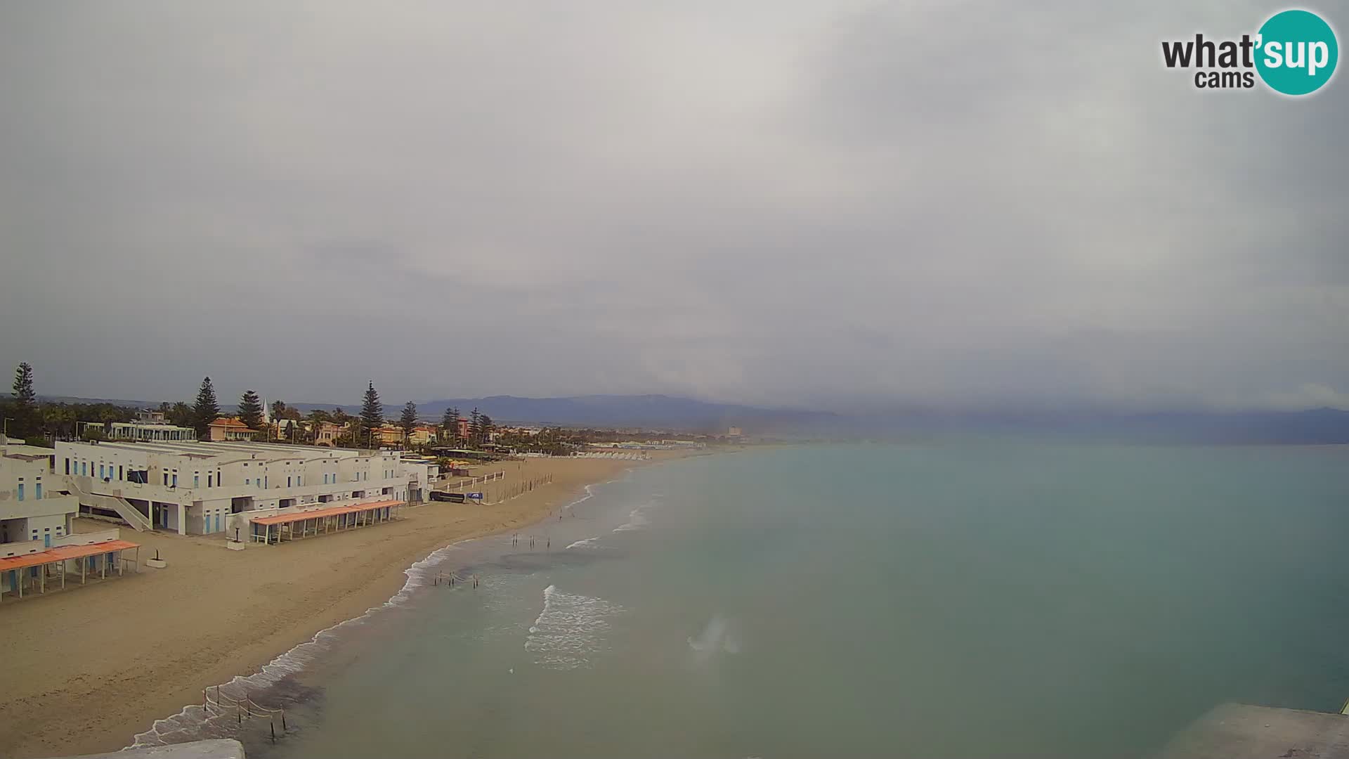 Live Webcam Gulf of Cagliari – Poetto beach – Sardinia