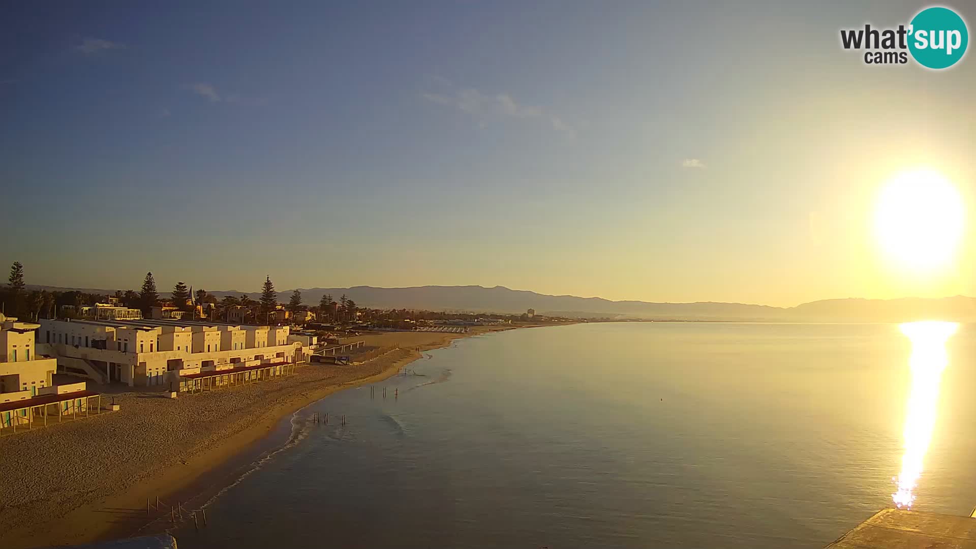 Live Webcam Gulf of Cagliari – Poetto beach – Sardinia