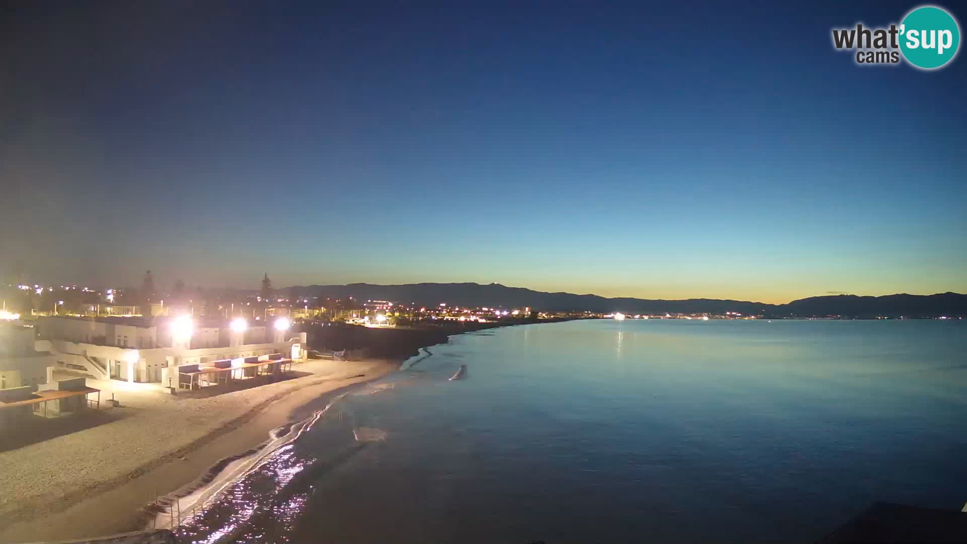 Live Webcam Gulf of Cagliari – Poetto beach – Sardinia