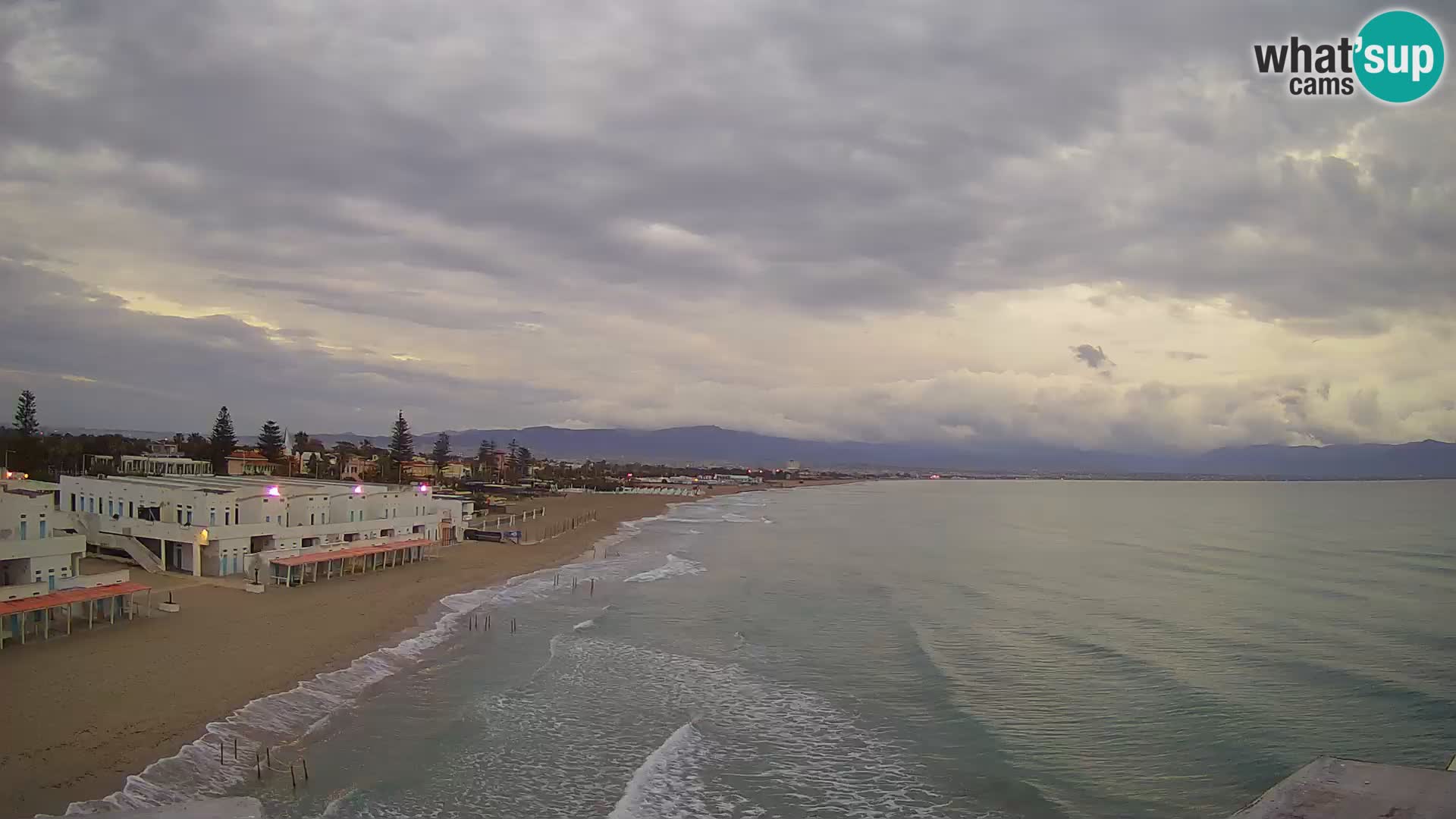 Live Webcam Golfo di Cagliari – Spiaggia del Poetto – Sardegna