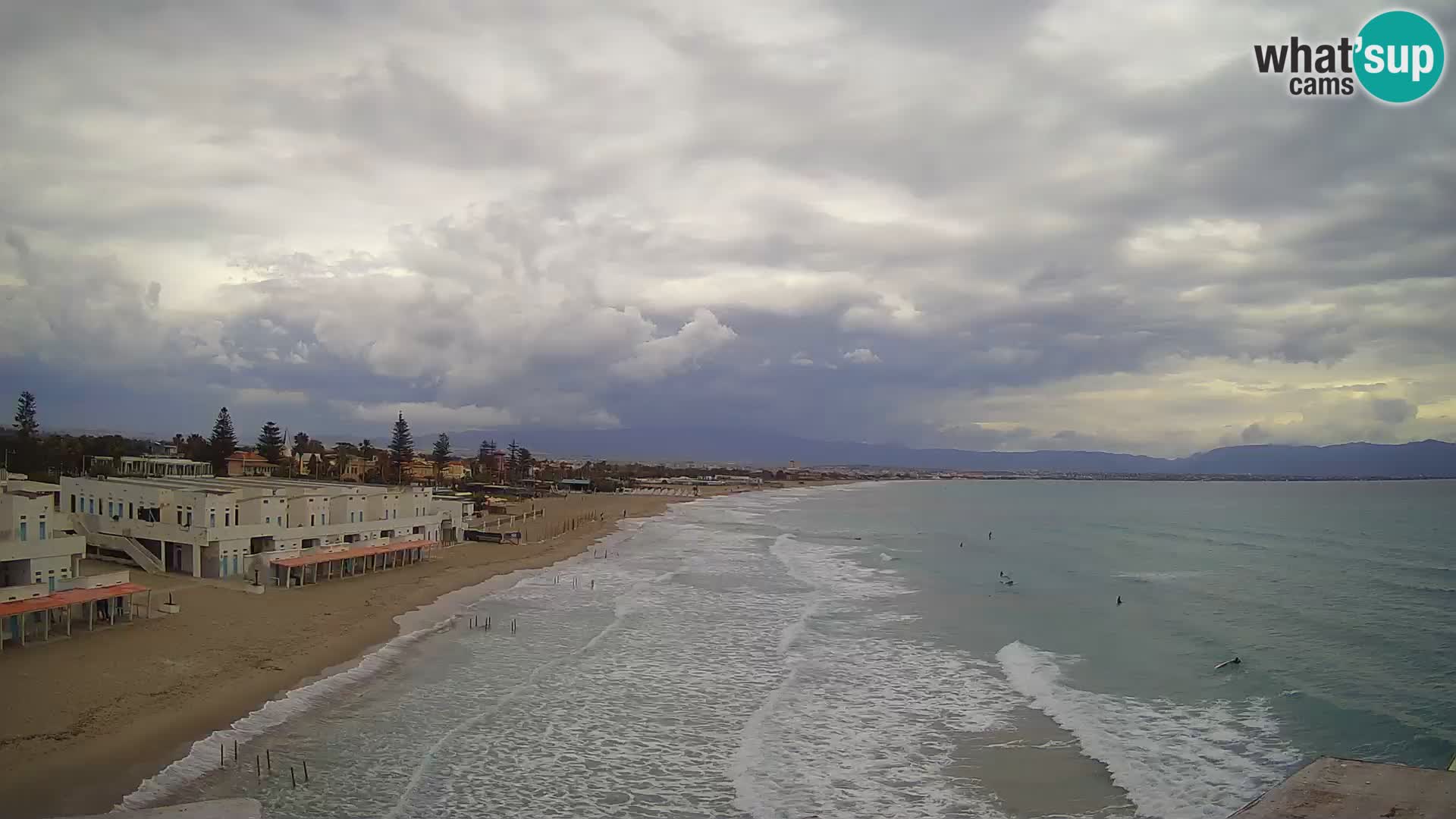 Live Webcam Golf von Cagliari – Strand Poetto – Sardinien