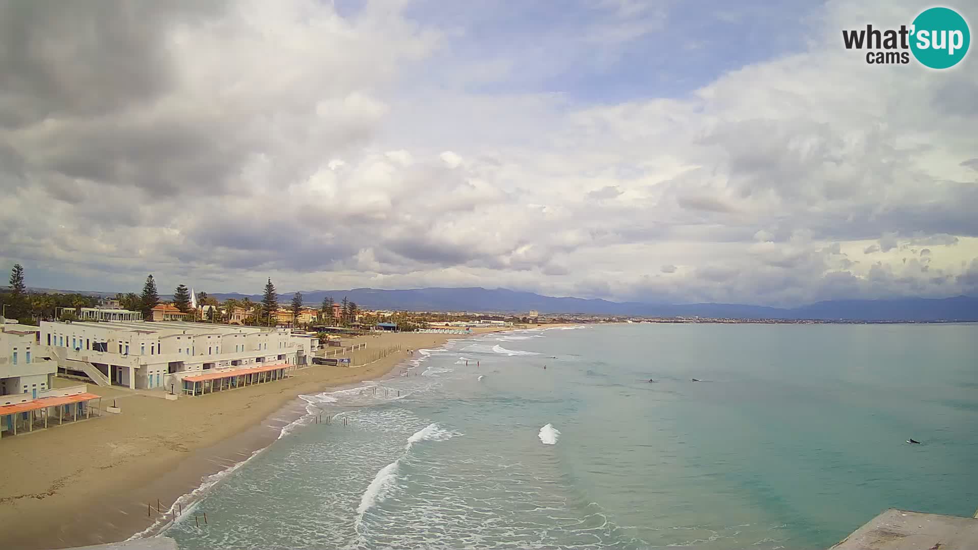 Live Webcam Gulf of Cagliari – Poetto beach – Sardinia