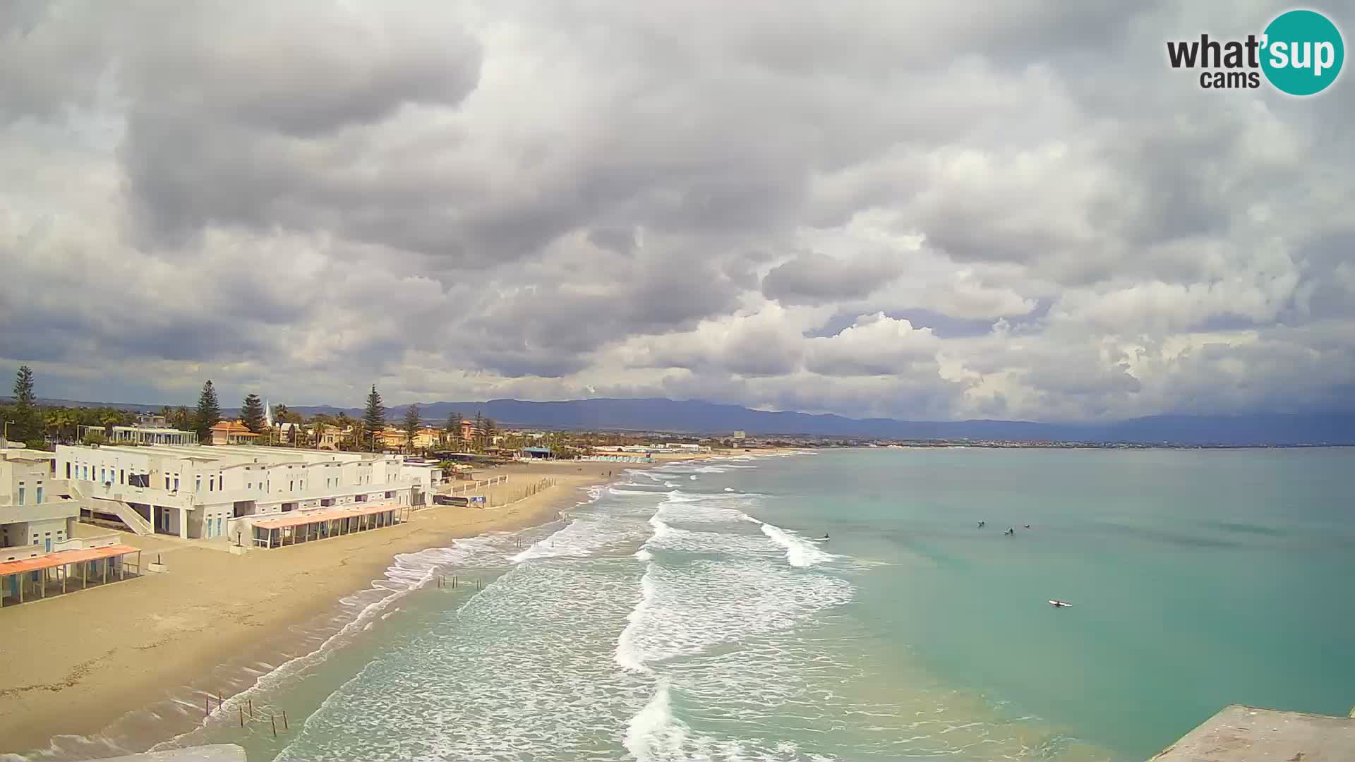 Live Webcam Gulf of Cagliari – Poetto beach – Sardinia