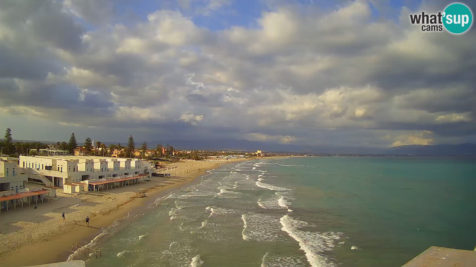 Live Webcam Gulf of Cagliari – Poetto beach – Sardinia