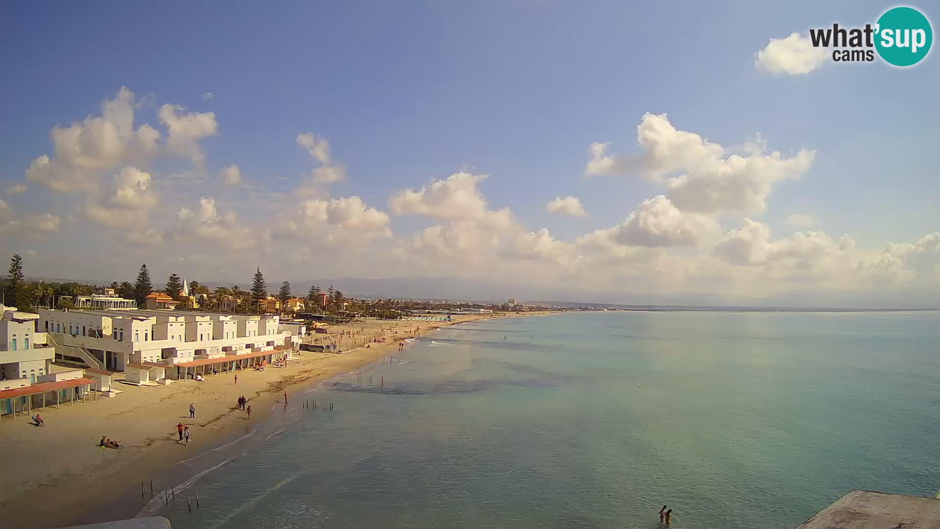 Live Webcam Golf von Cagliari – Strand Poetto – Sardinien