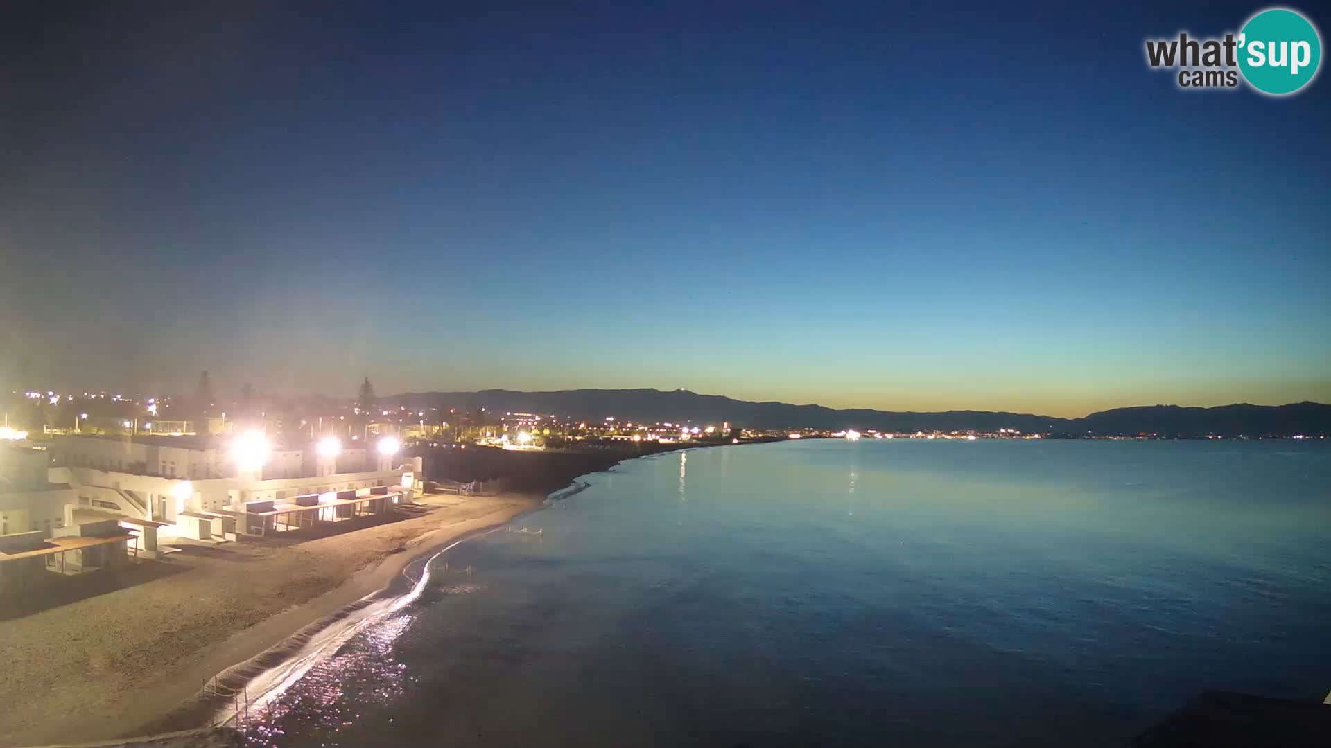 Live Webcam Gulf of Cagliari – Poetto beach – Sardinia