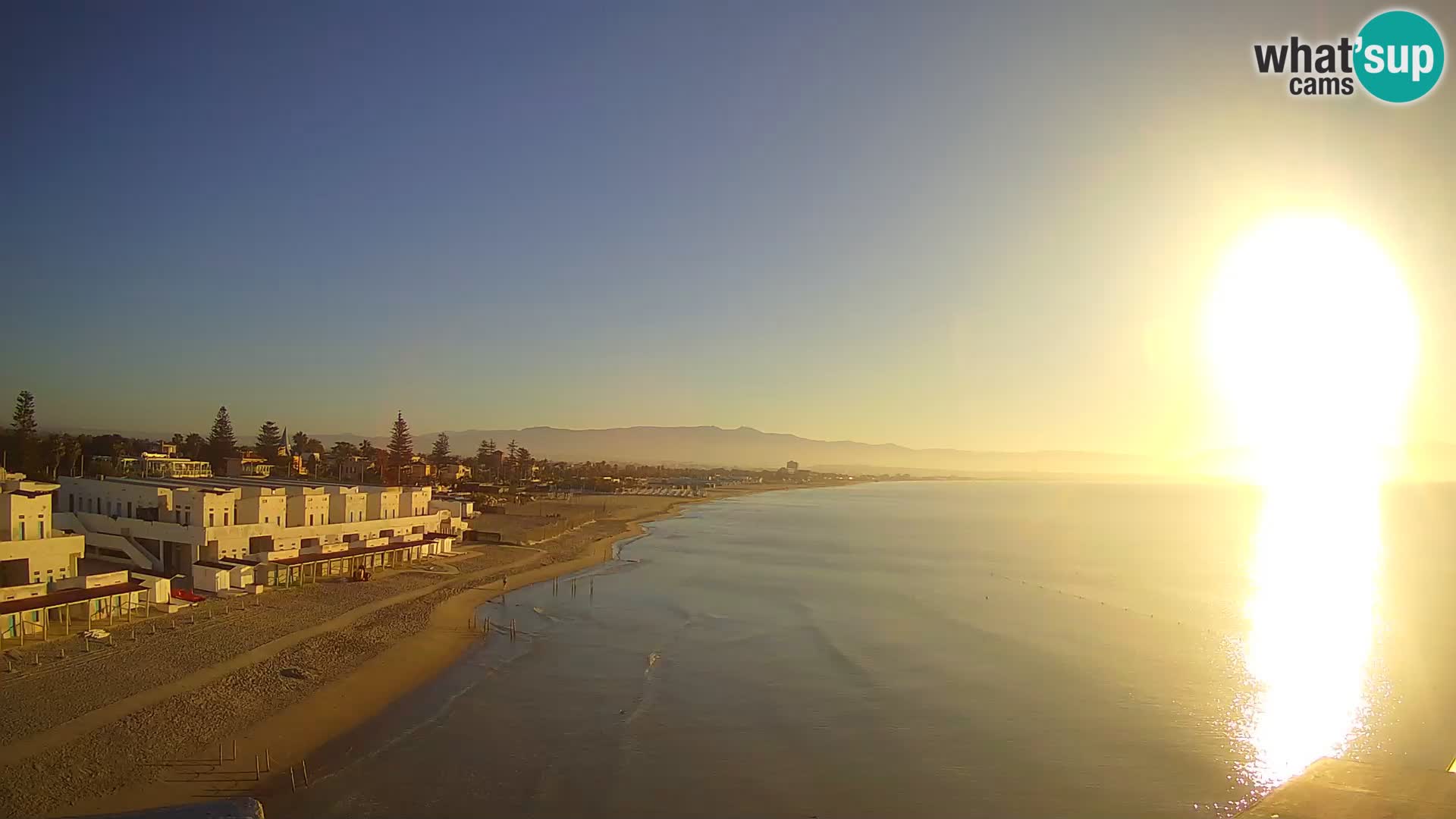 Live Webcam Gulf of Cagliari – Poetto beach – Sardinia