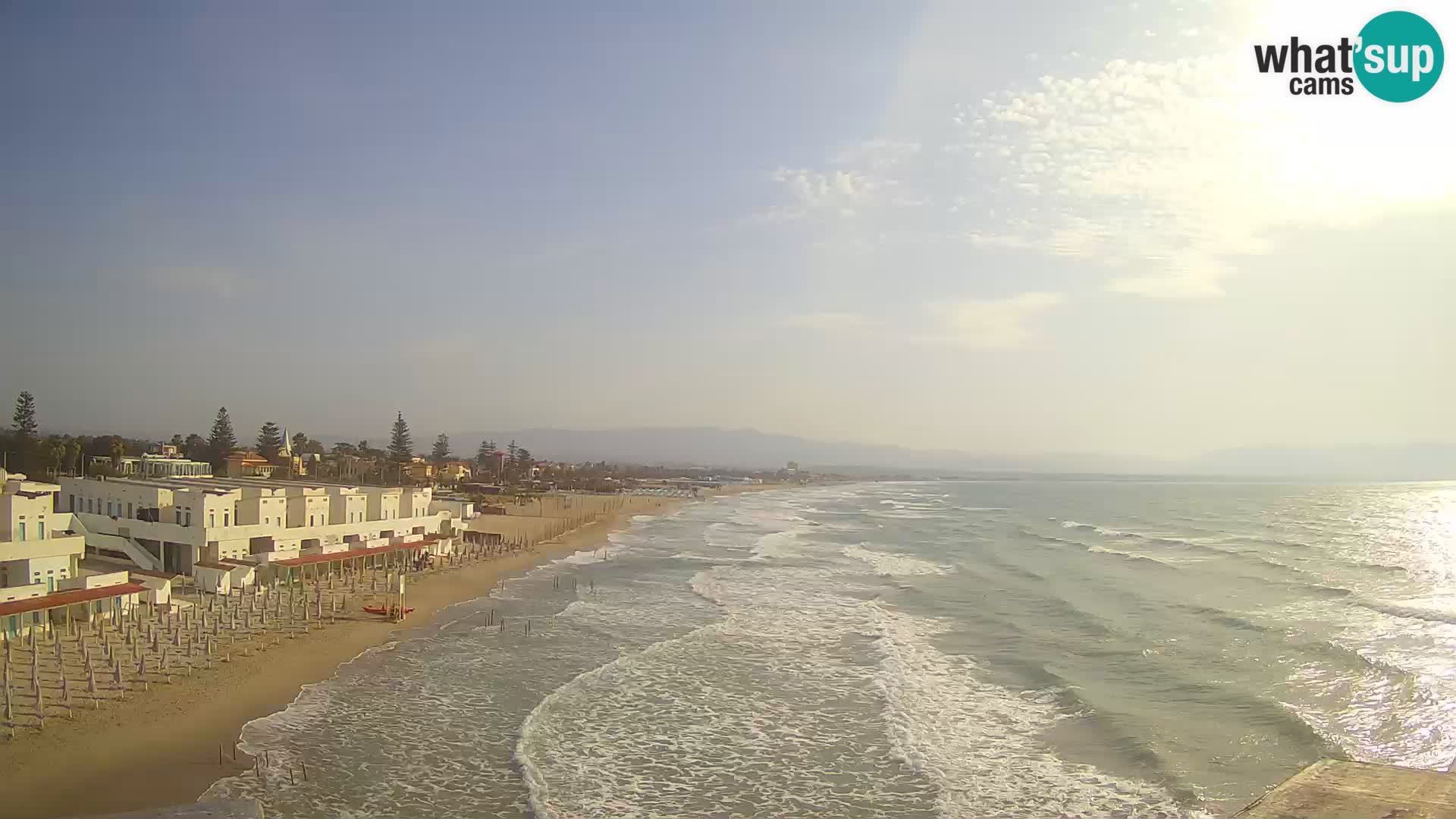 Live Webcam Gulf of Cagliari – Poetto beach – Sardinia